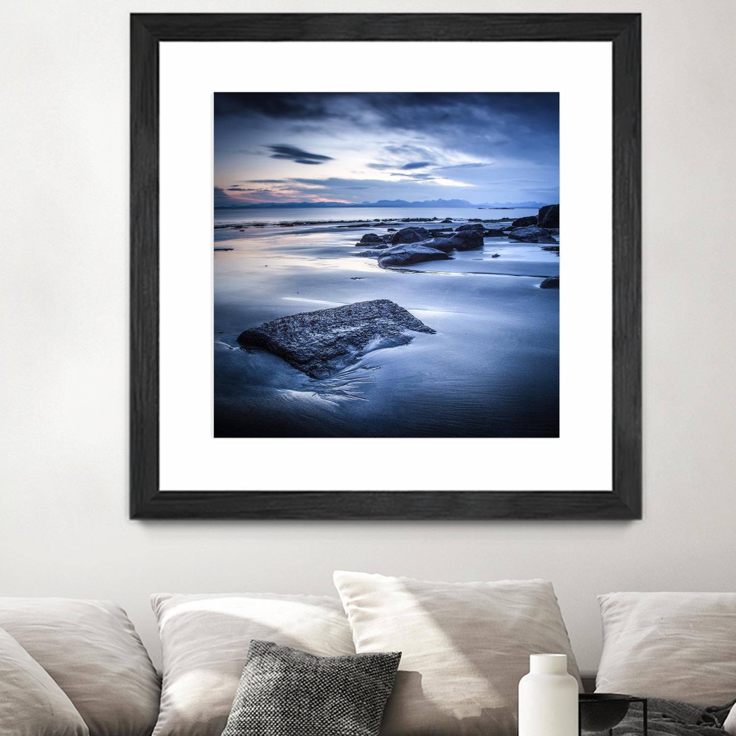 Staffen Bay, Looking East by Lynne Douglas on GIANT ART - multicolor photography; landscapes; coastal