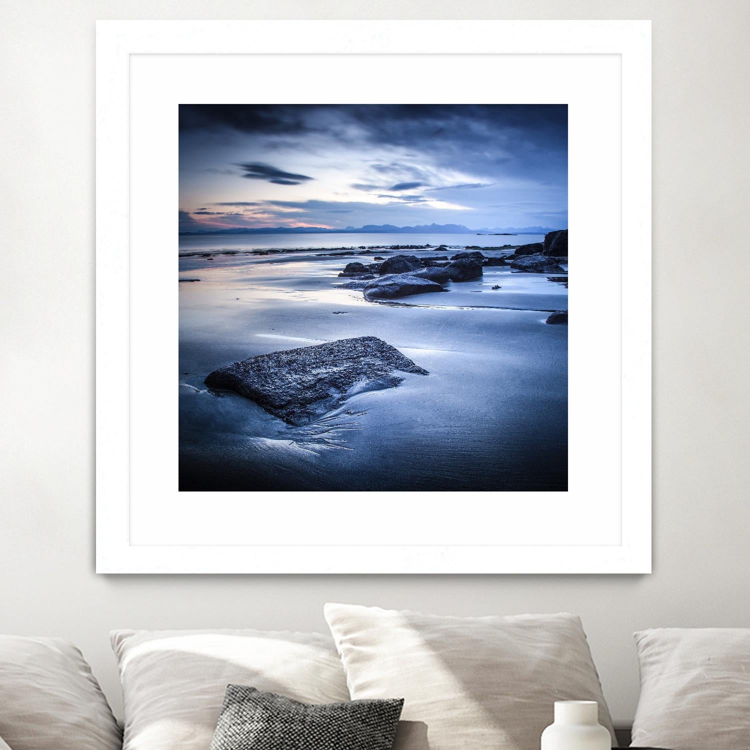 Staffen Bay, Looking East by Lynne Douglas on GIANT ART - multicolor photography; landscapes; coastal