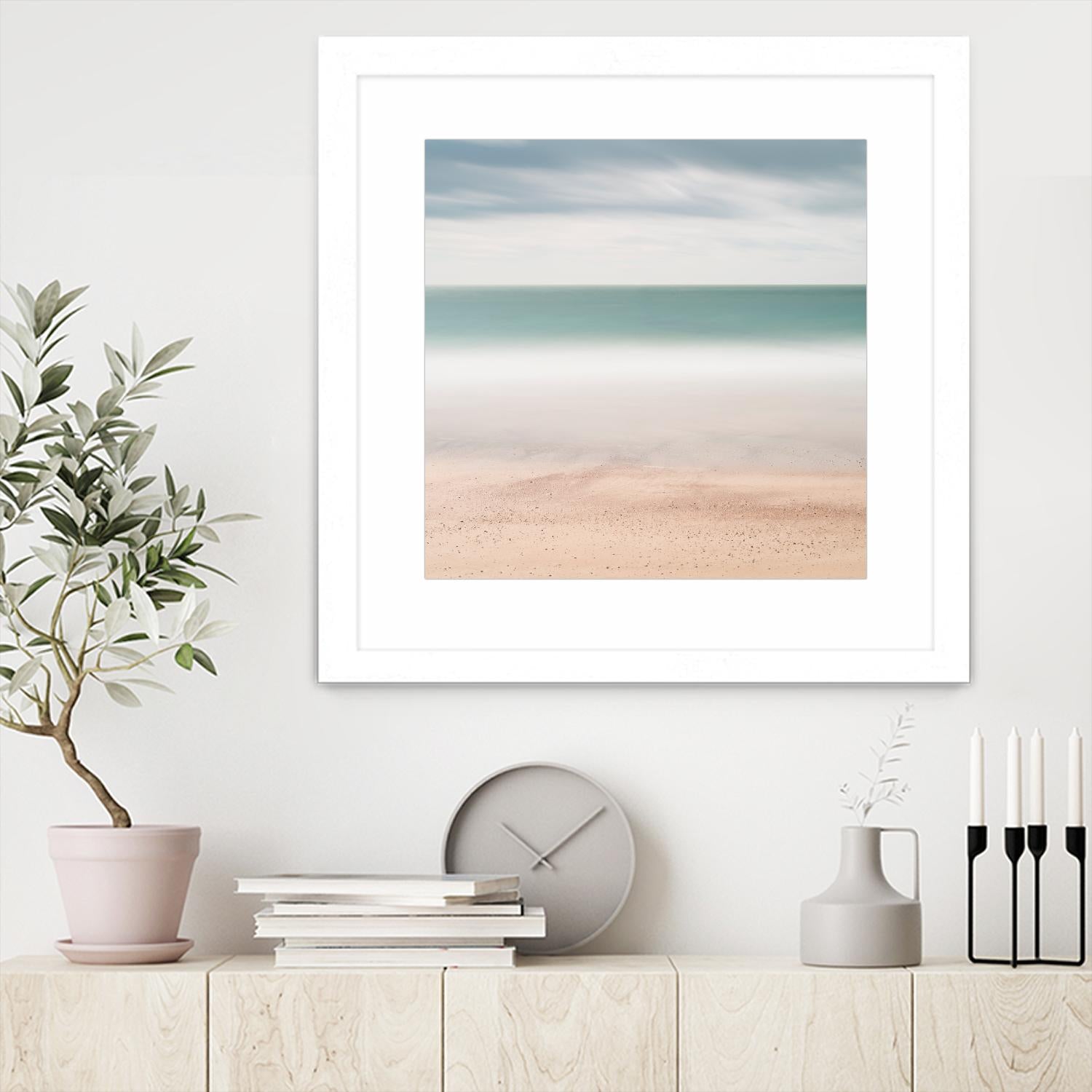 Beach, Sea, Sky by Wilco Dragt on GIANT ART - multicolor photography; coastal; landscapes