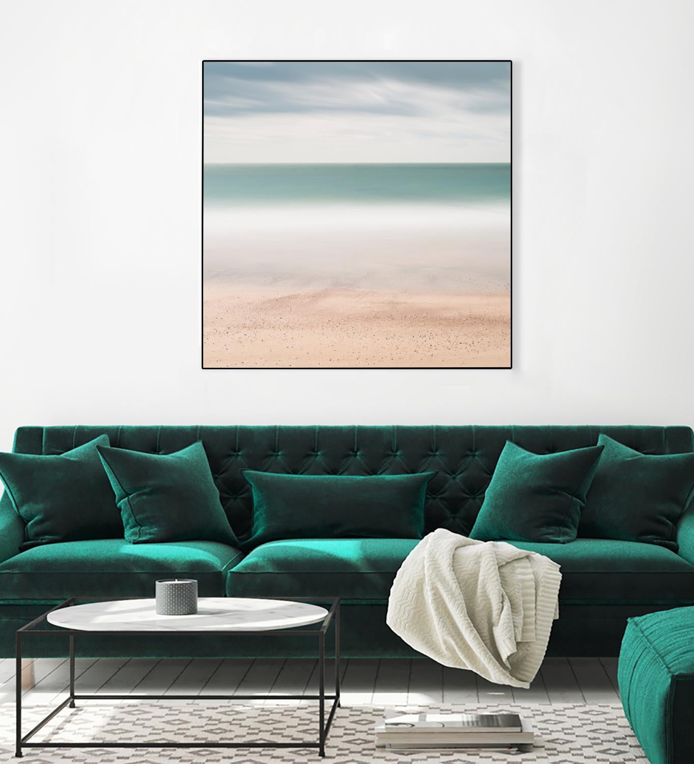 Beach, Sea, Sky by Wilco Dragt on GIANT ART - multicolor photography; coastal; landscapes
