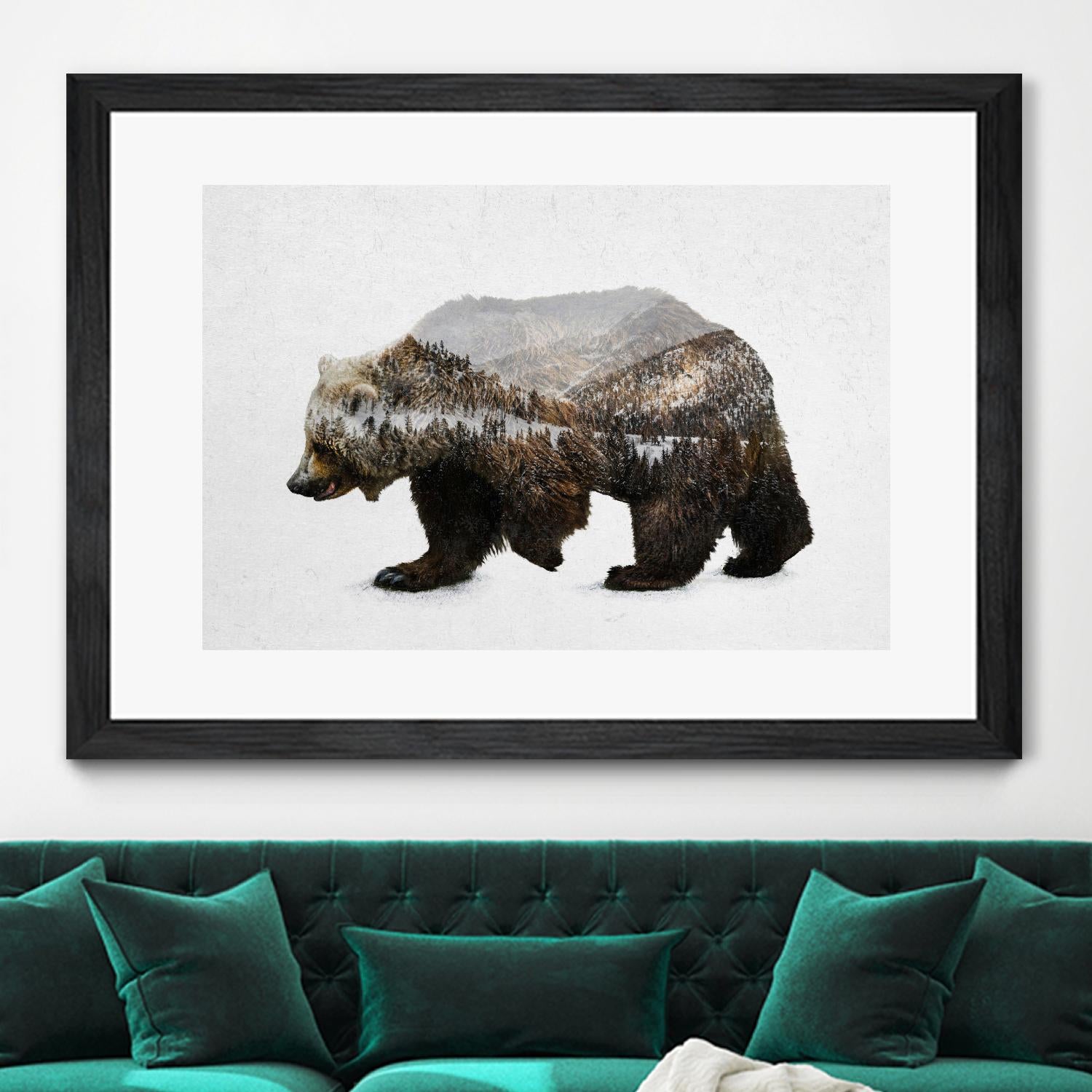 The Kodiak Brown Bear by Davies Babies on GIANT ART - white animals