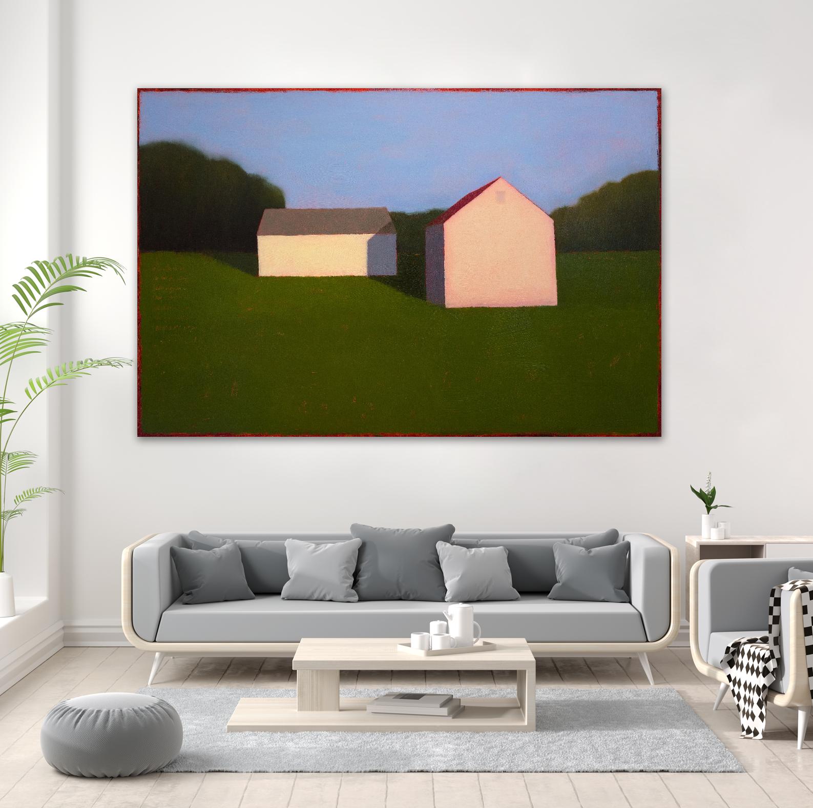 A Simple Life by Tracy Helgeson on GIANT ART - multicolor landscapes; contemporary