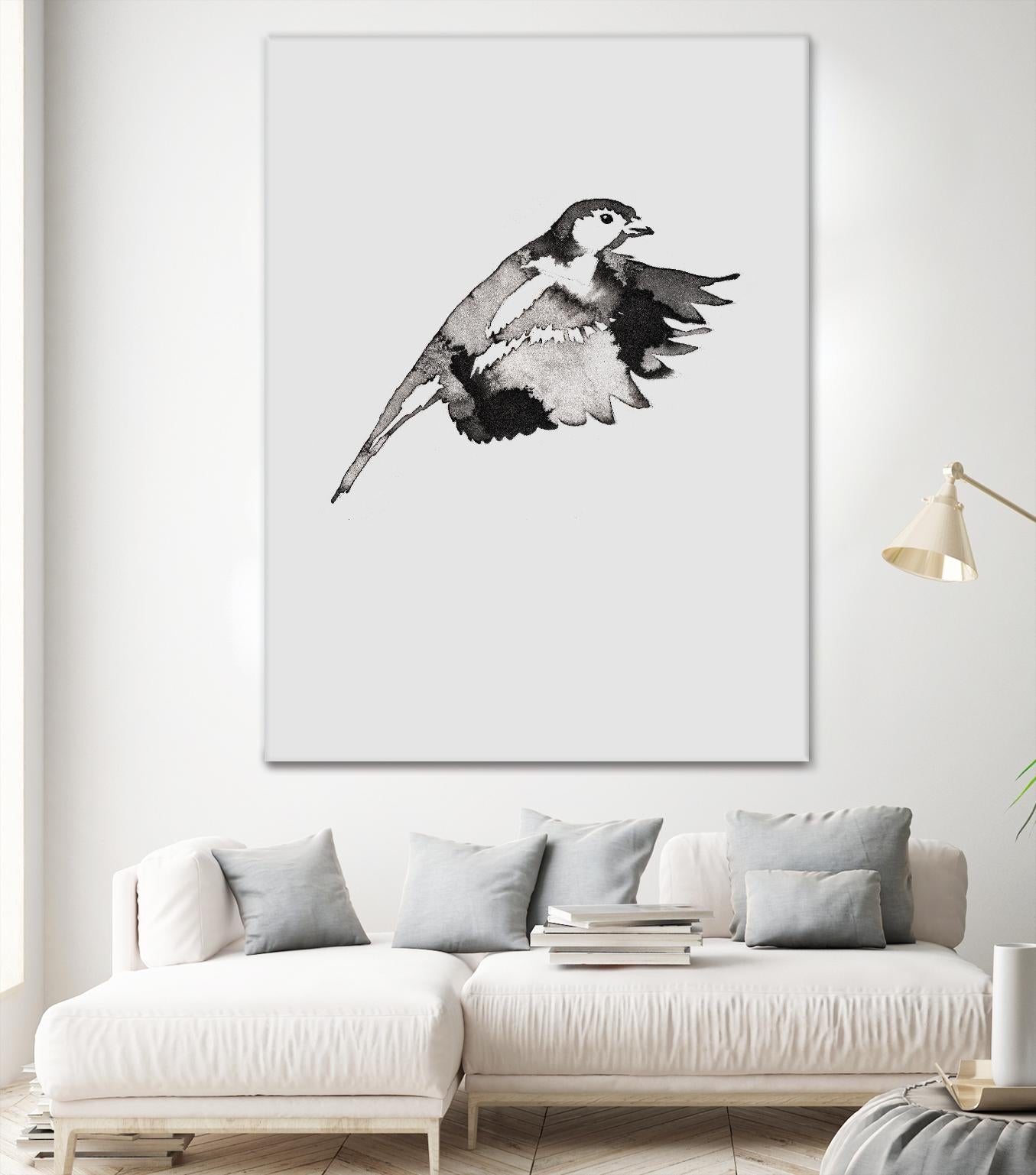 Flying Bird II by Incado on GIANT ART - multicolor animals