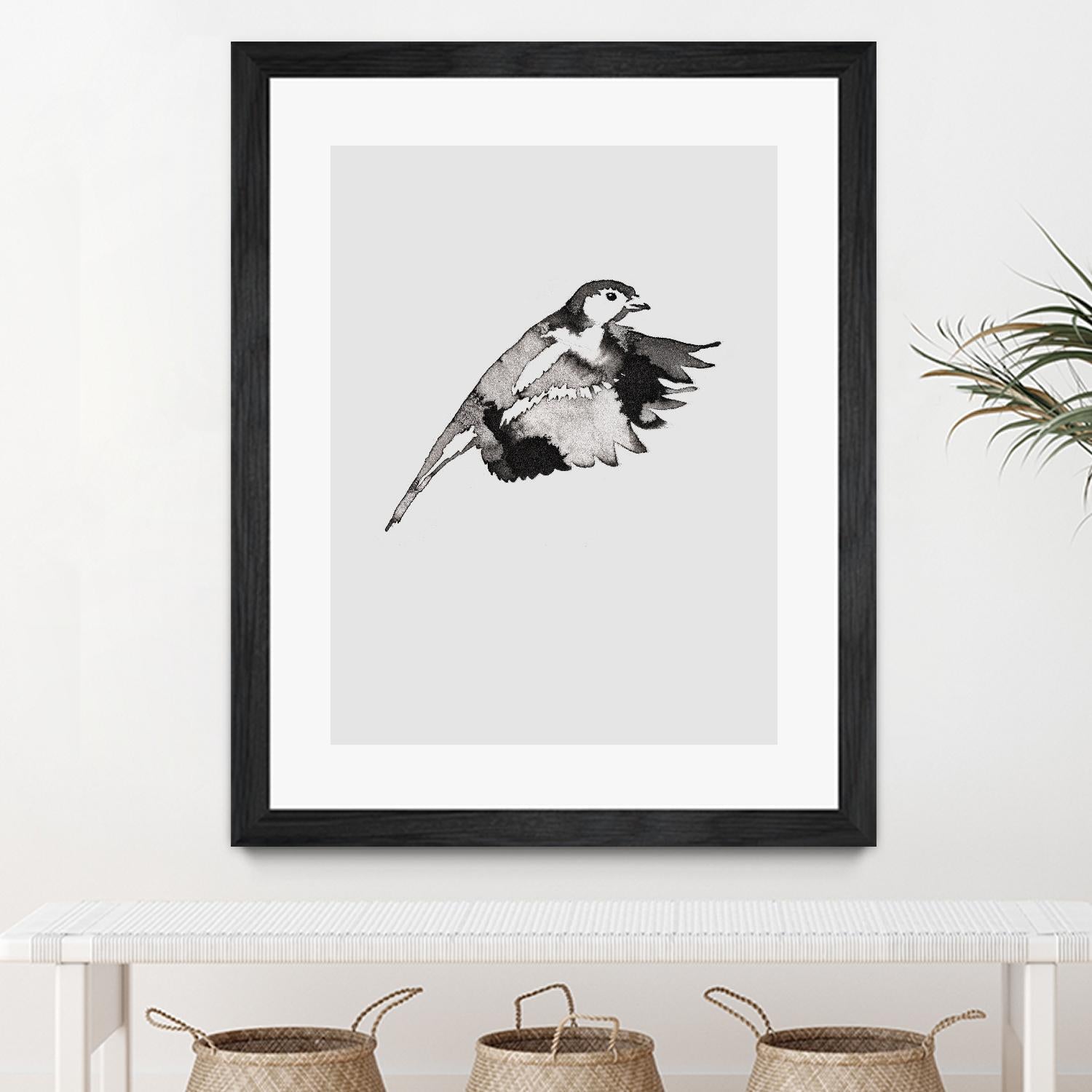 Flying Bird II by Incado on GIANT ART - multicolor animals