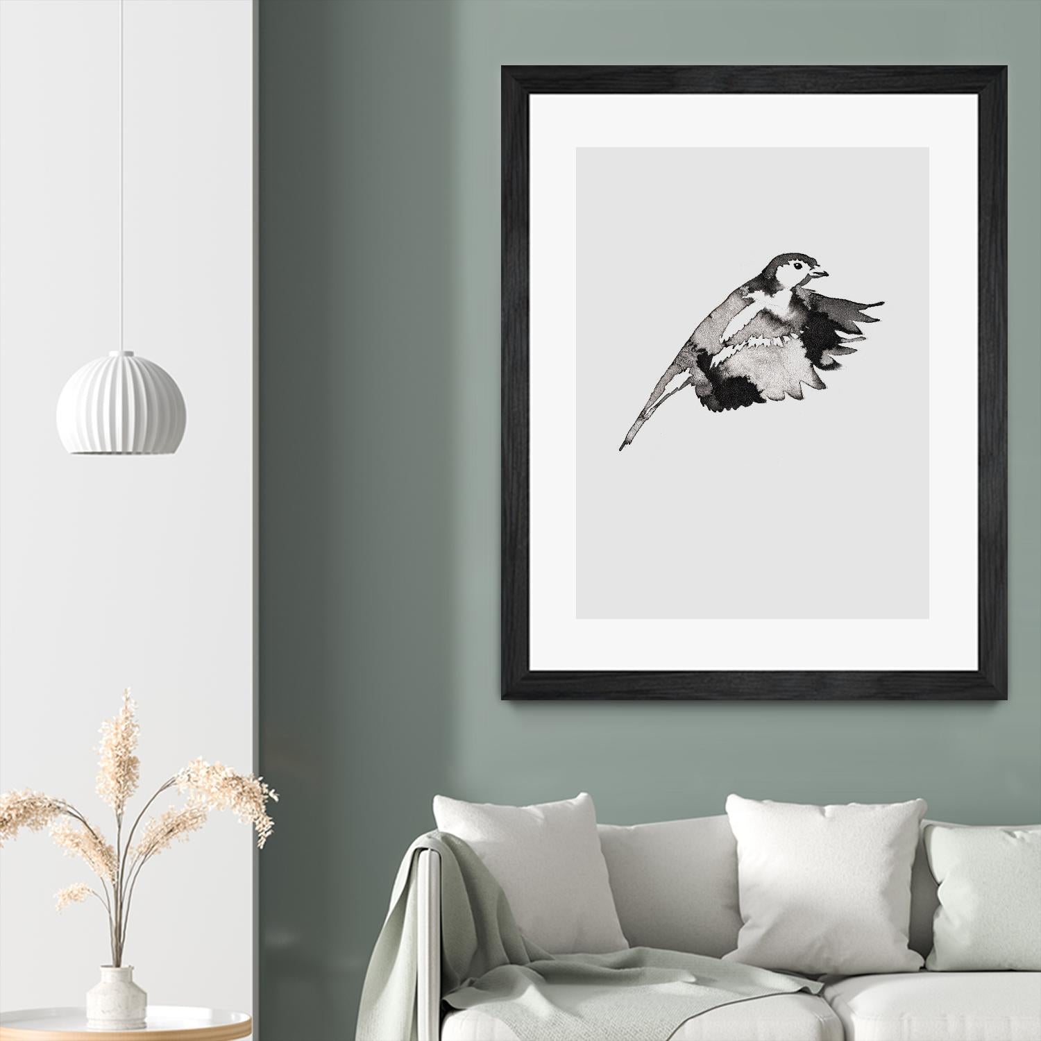 Flying Bird II by Incado on GIANT ART - multicolor animals