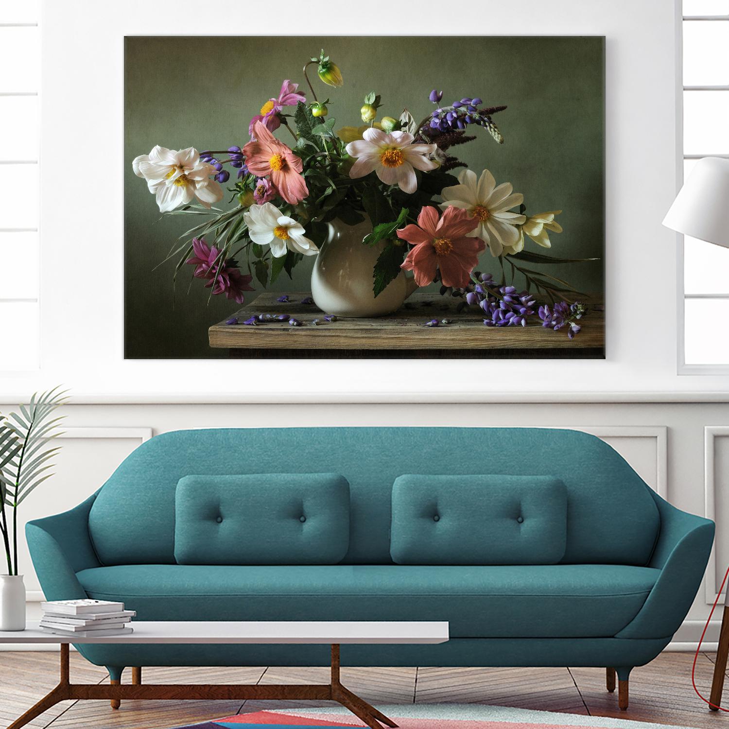 Bouquet I by PhotoINC Studio on GIANT ART - pink flowers flowers