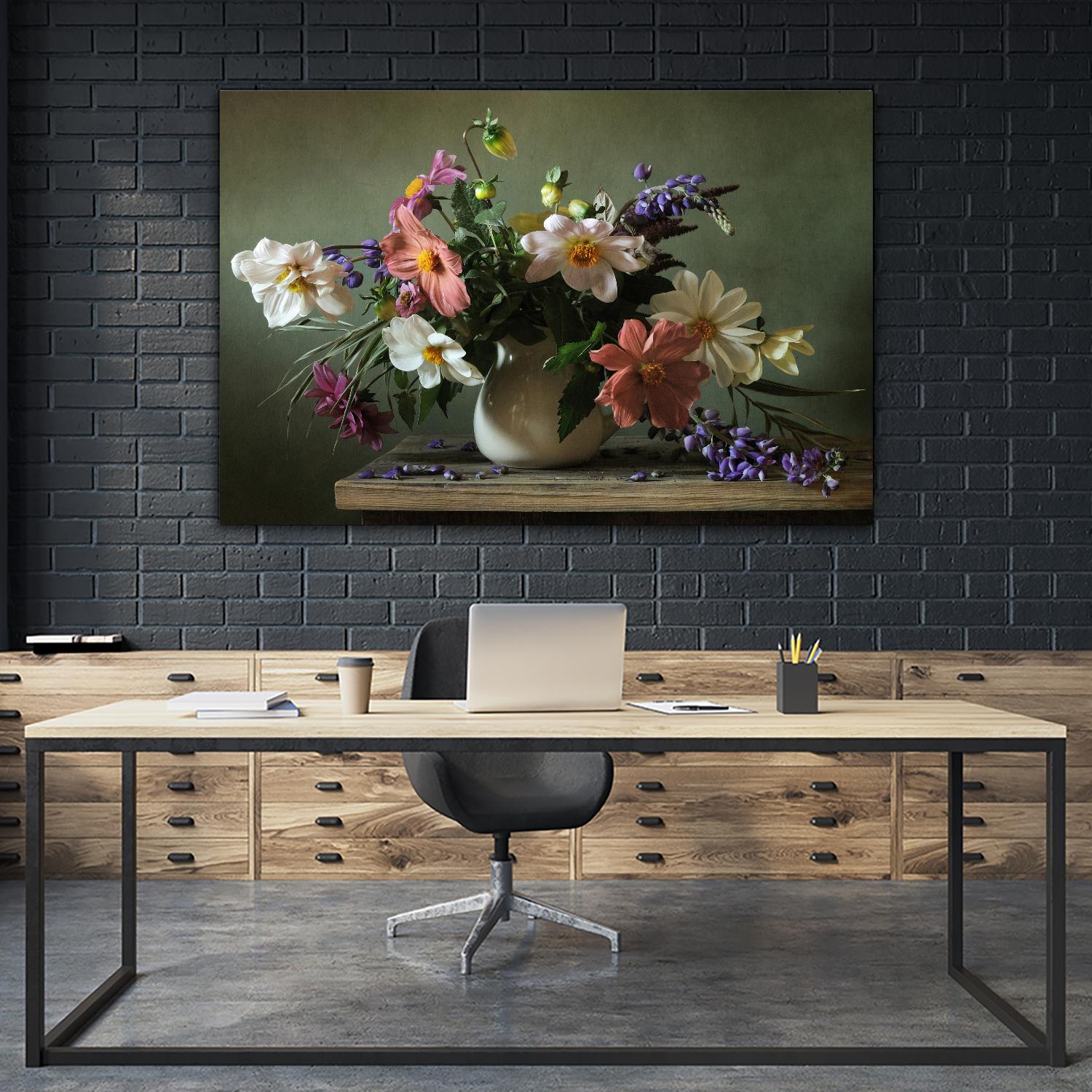 Bouquet I by PhotoINC Studio on GIANT ART - pink flowers flowers