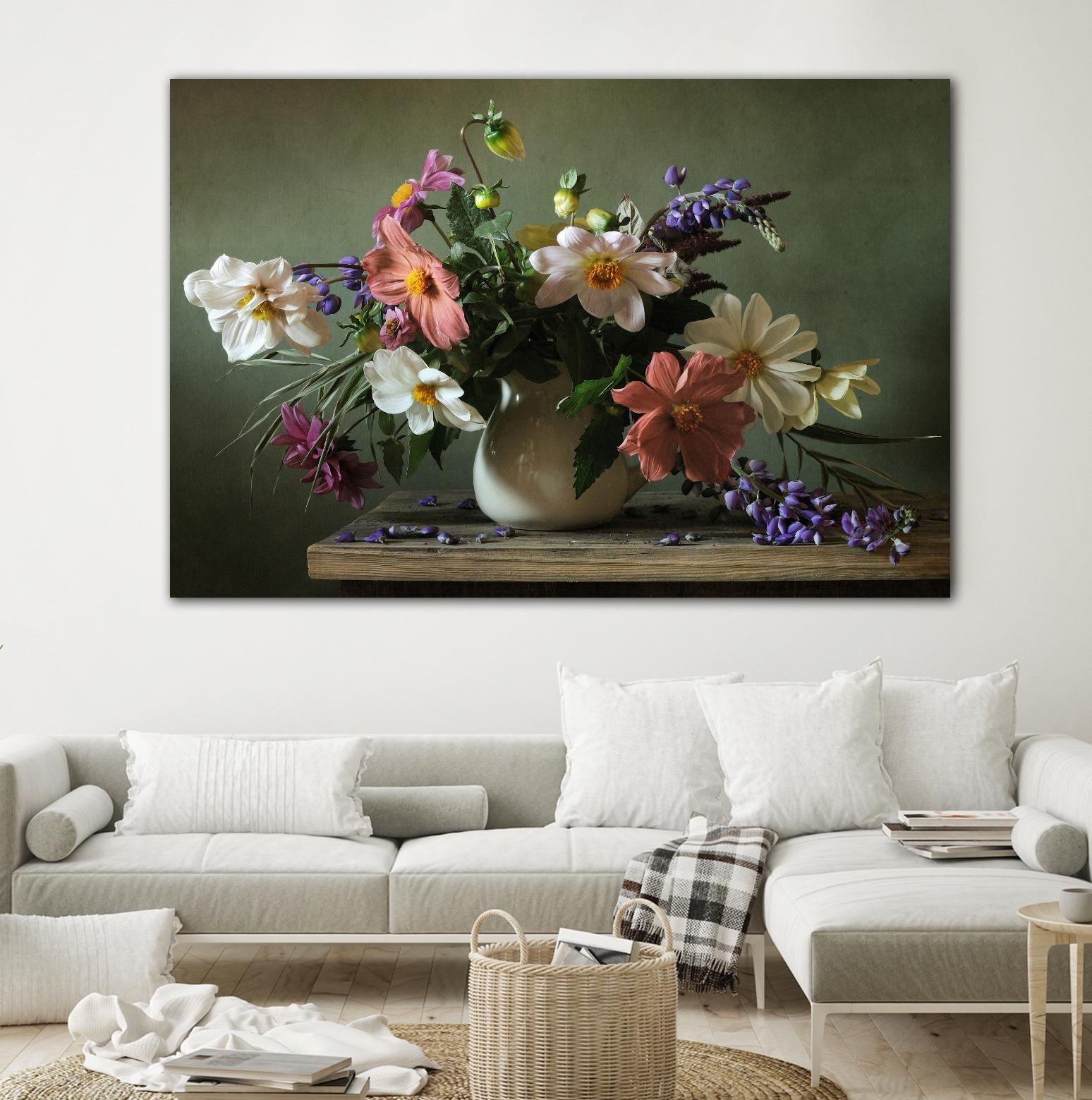 Bouquet I by PhotoINC Studio on GIANT ART - pink flowers flowers