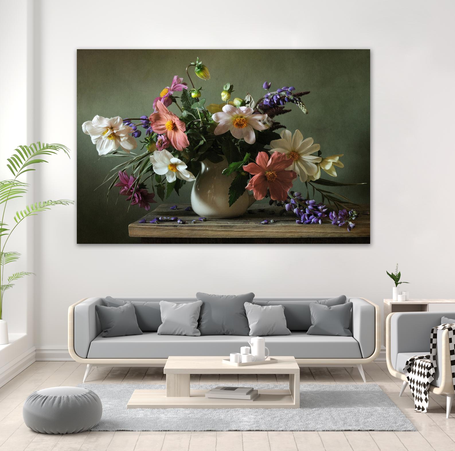 Bouquet I by PhotoINC Studio on GIANT ART - pink flowers flowers