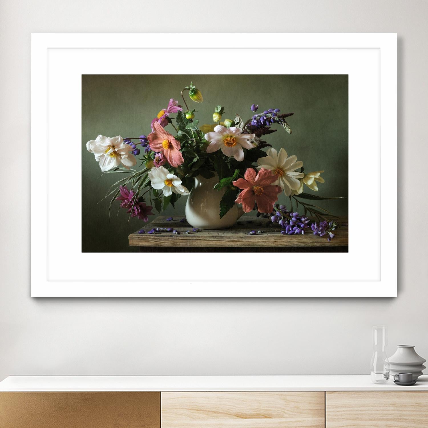 Bouquet I by PhotoINC Studio on GIANT ART - pink flowers flowers