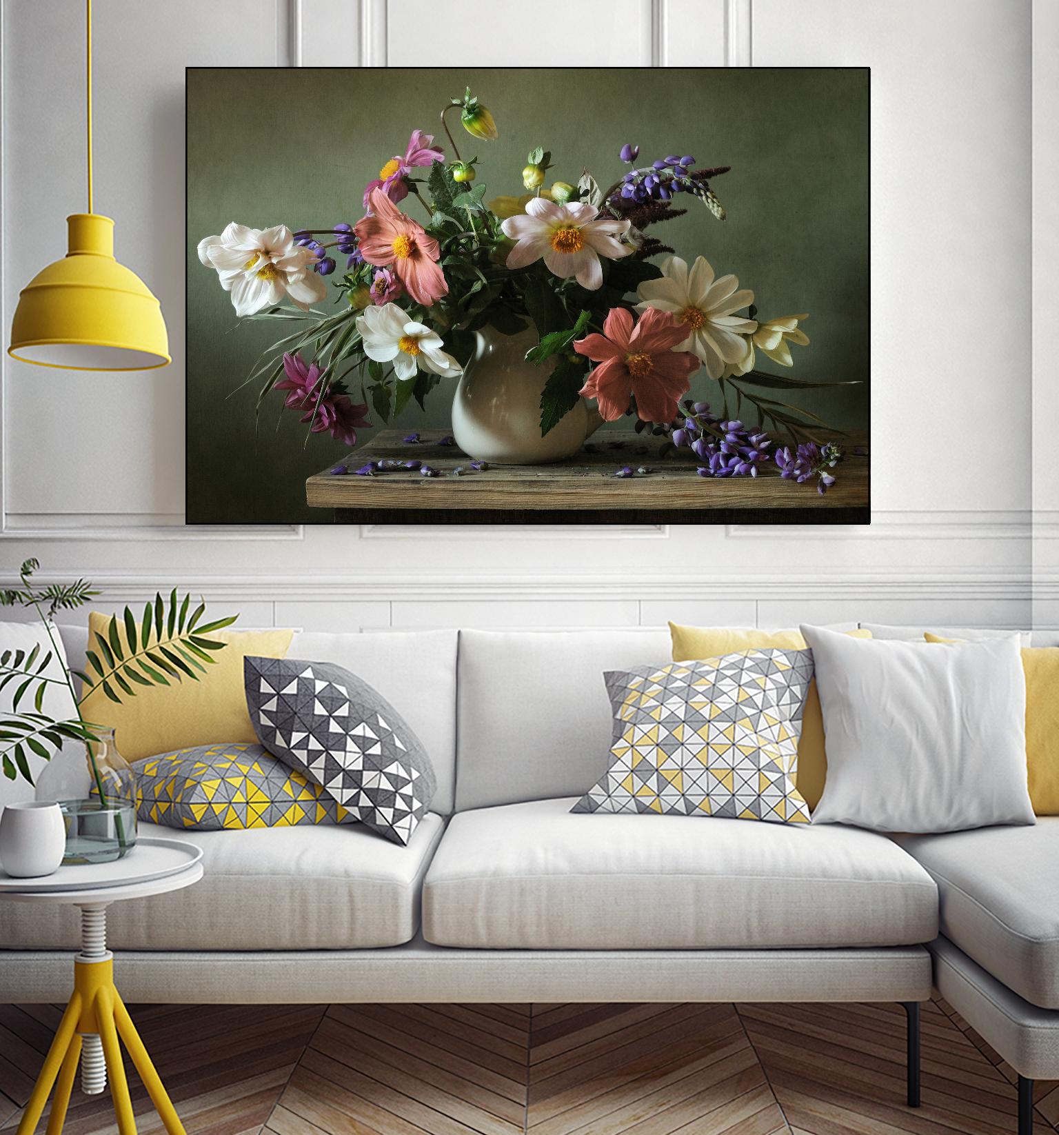 Bouquet I by PhotoINC Studio on GIANT ART - pink flowers flowers