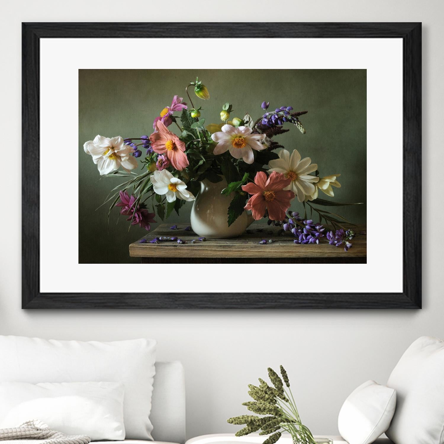 Bouquet I by PhotoINC Studio on GIANT ART - pink flowers flowers