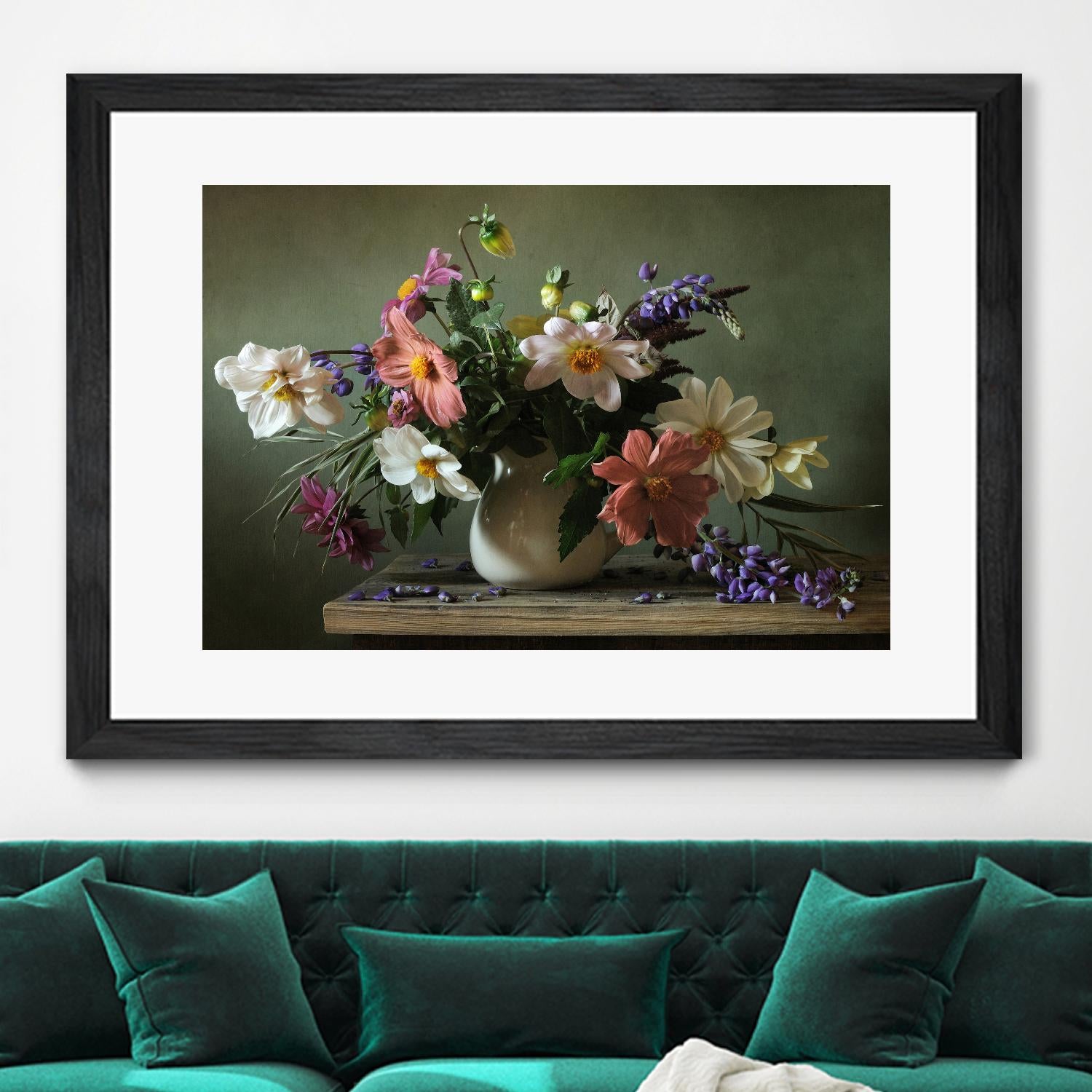 Bouquet I by PhotoINC Studio on GIANT ART - pink flowers flowers