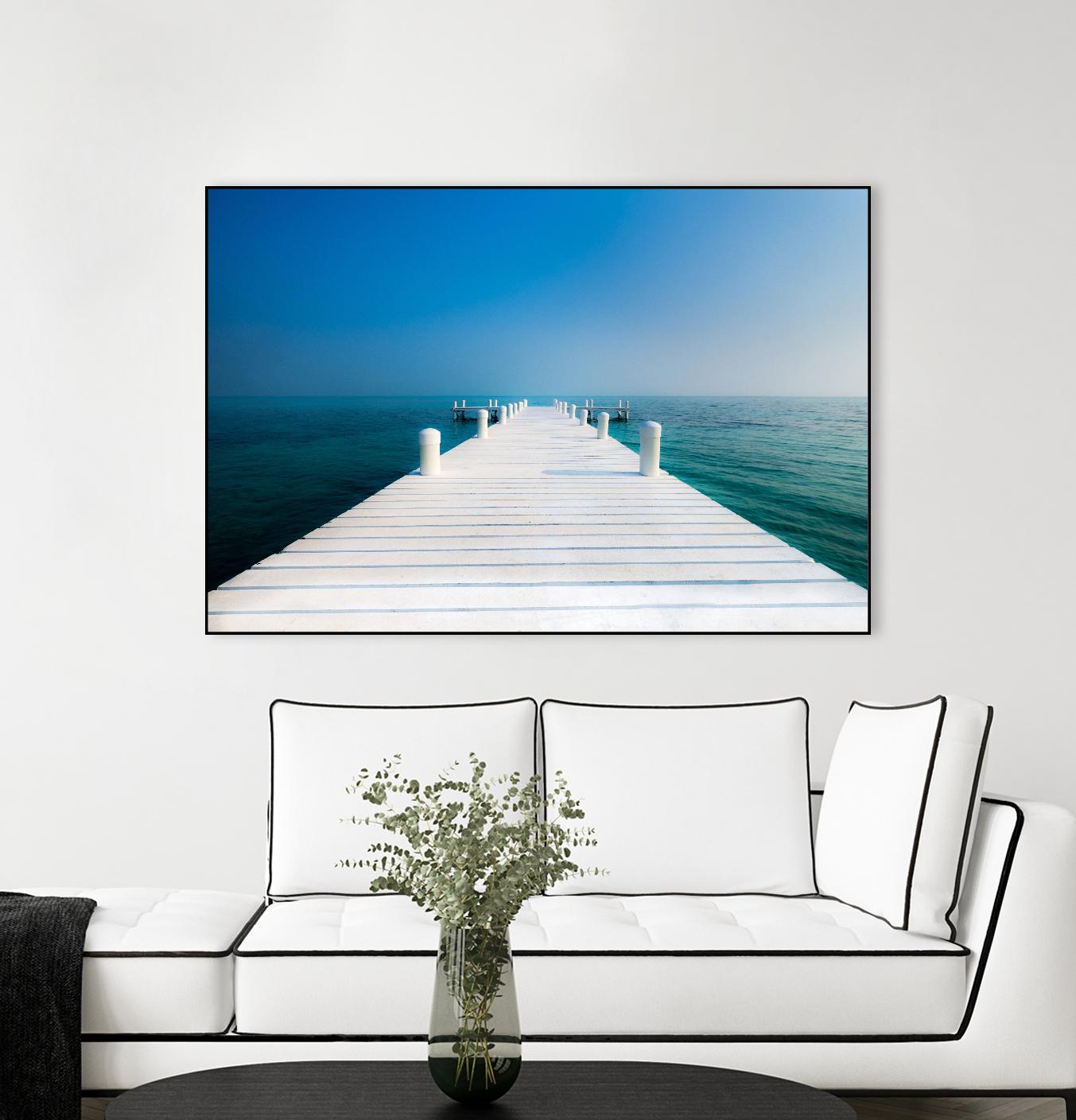 The Pier by Vladimir Kostka on GIANT ART - multicolor photography; coastal; landscapes