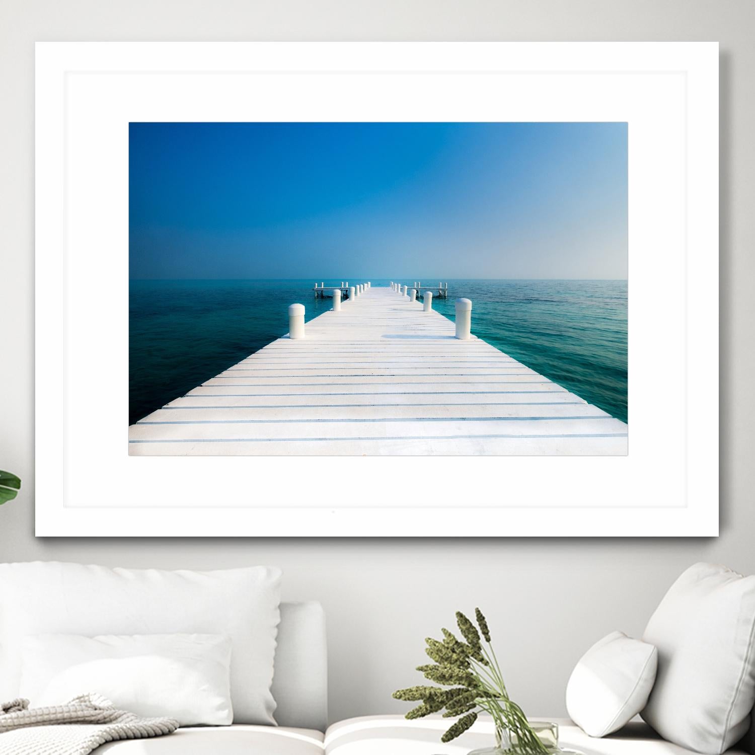 The Pier by Vladimir Kostka on GIANT ART - multicolor photography; coastal; landscapes