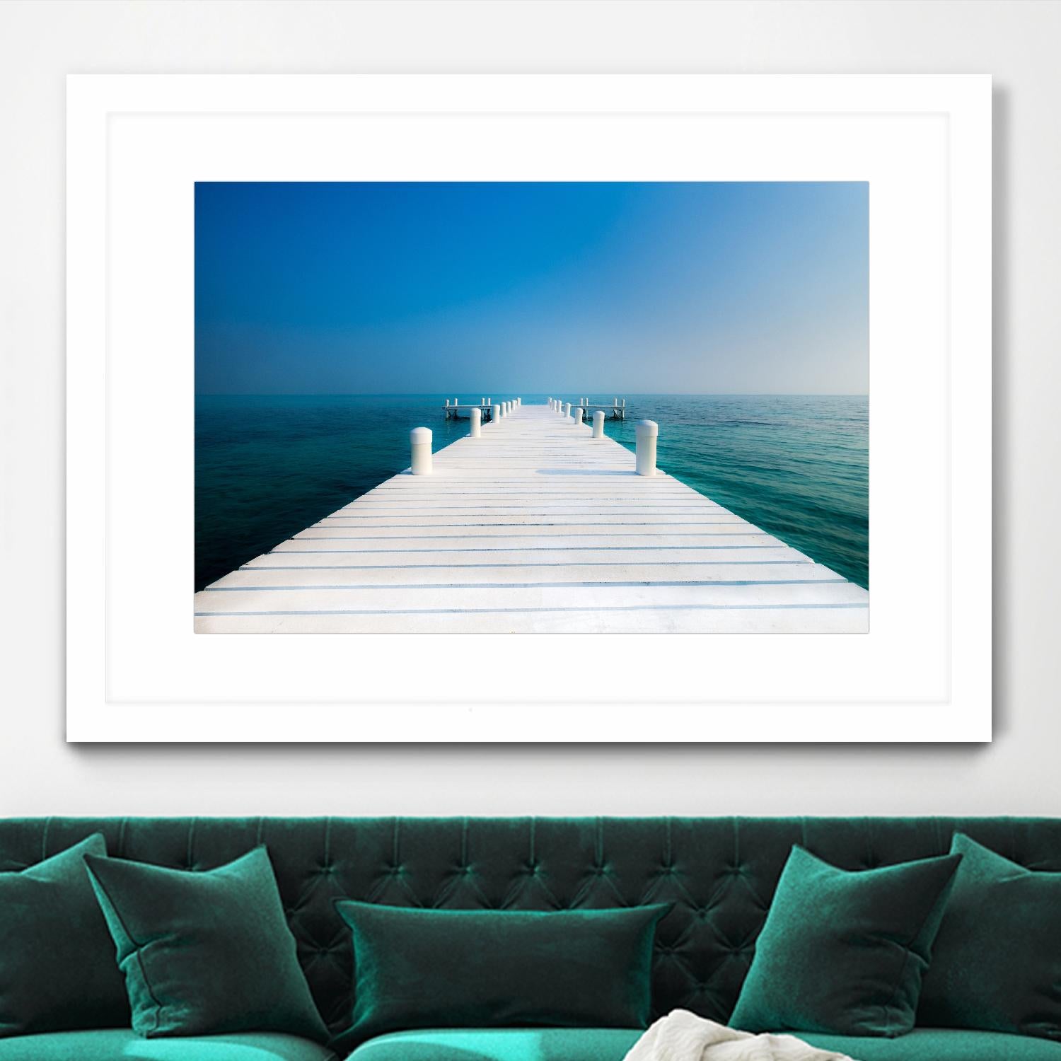 The Pier by Vladimir Kostka on GIANT ART - multicolor photography; coastal; landscapes