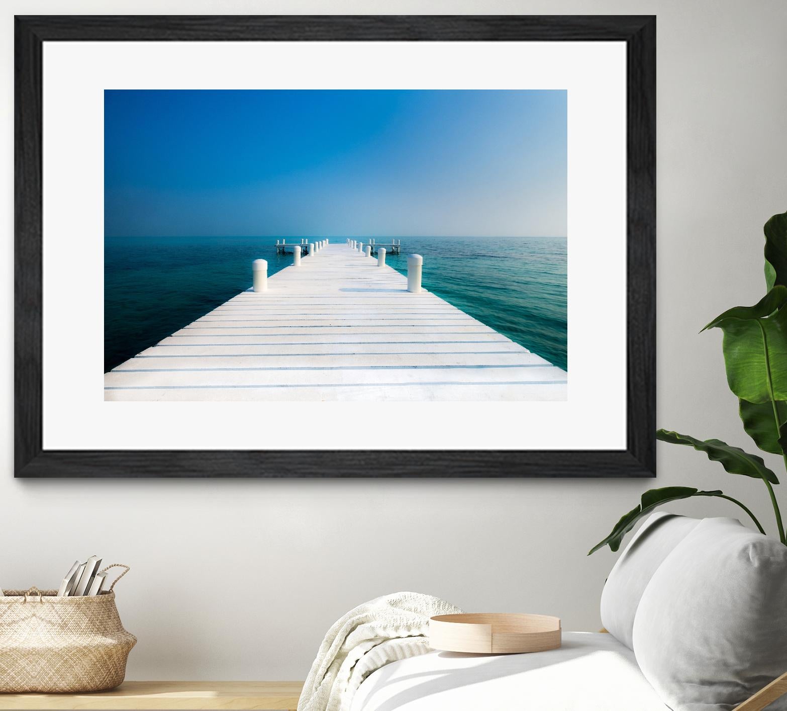 The Pier by Vladimir Kostka on GIANT ART - multicolor photography; coastal; landscapes