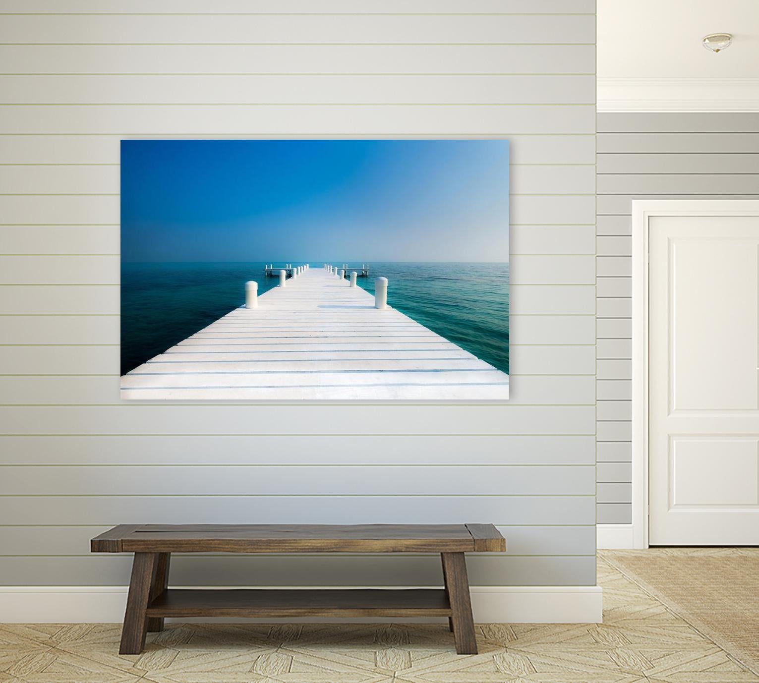 The Pier by Vladimir Kostka on GIANT ART - multicolor photography; coastal; landscapes