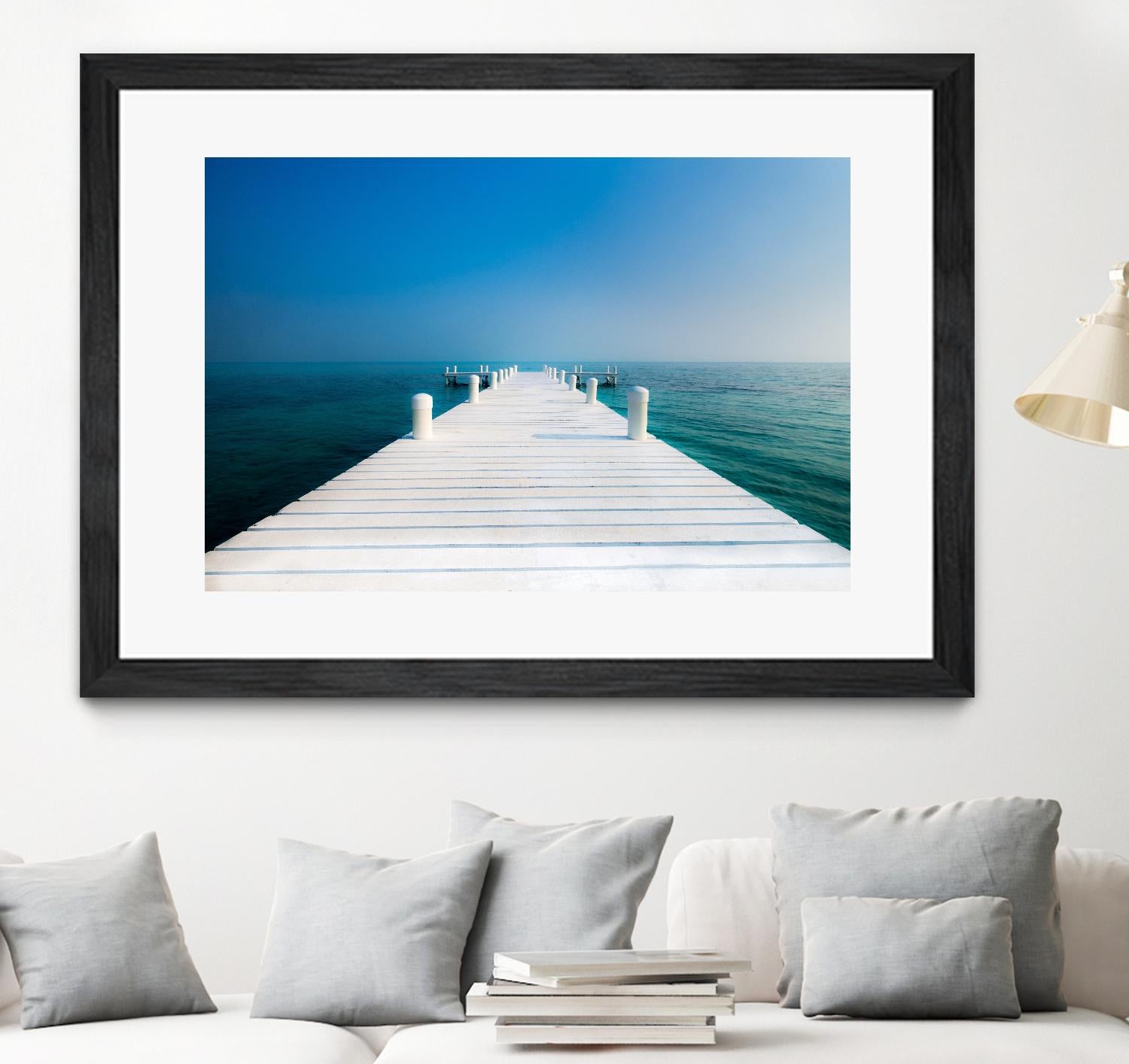 The Pier by Vladimir Kostka on GIANT ART - multicolor photography; coastal; landscapes