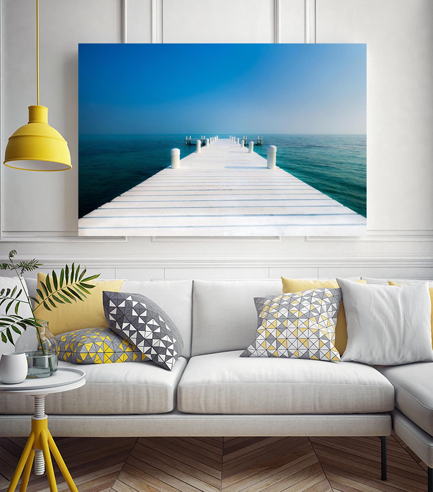 The Pier by Vladimir Kostka on GIANT ART - multicolor photography; coastal; landscapes
