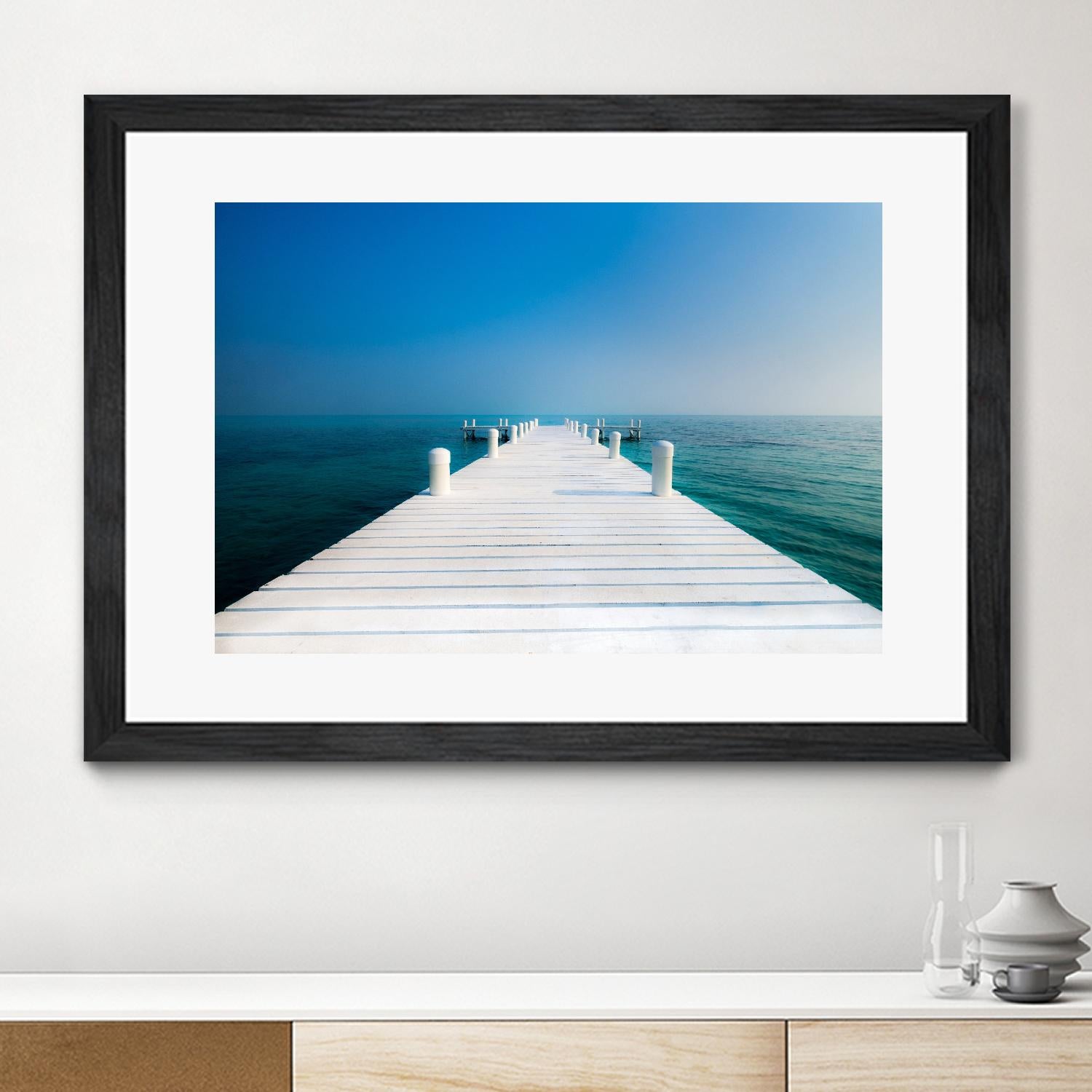 The Pier by Vladimir Kostka on GIANT ART - multicolor photography; coastal; landscapes
