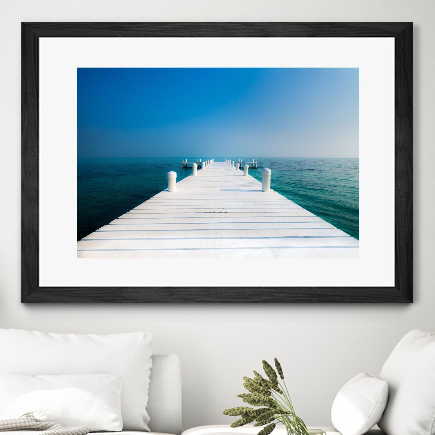 The Pier by Vladimir Kostka on GIANT ART - multicolor photography; coastal; landscapes
