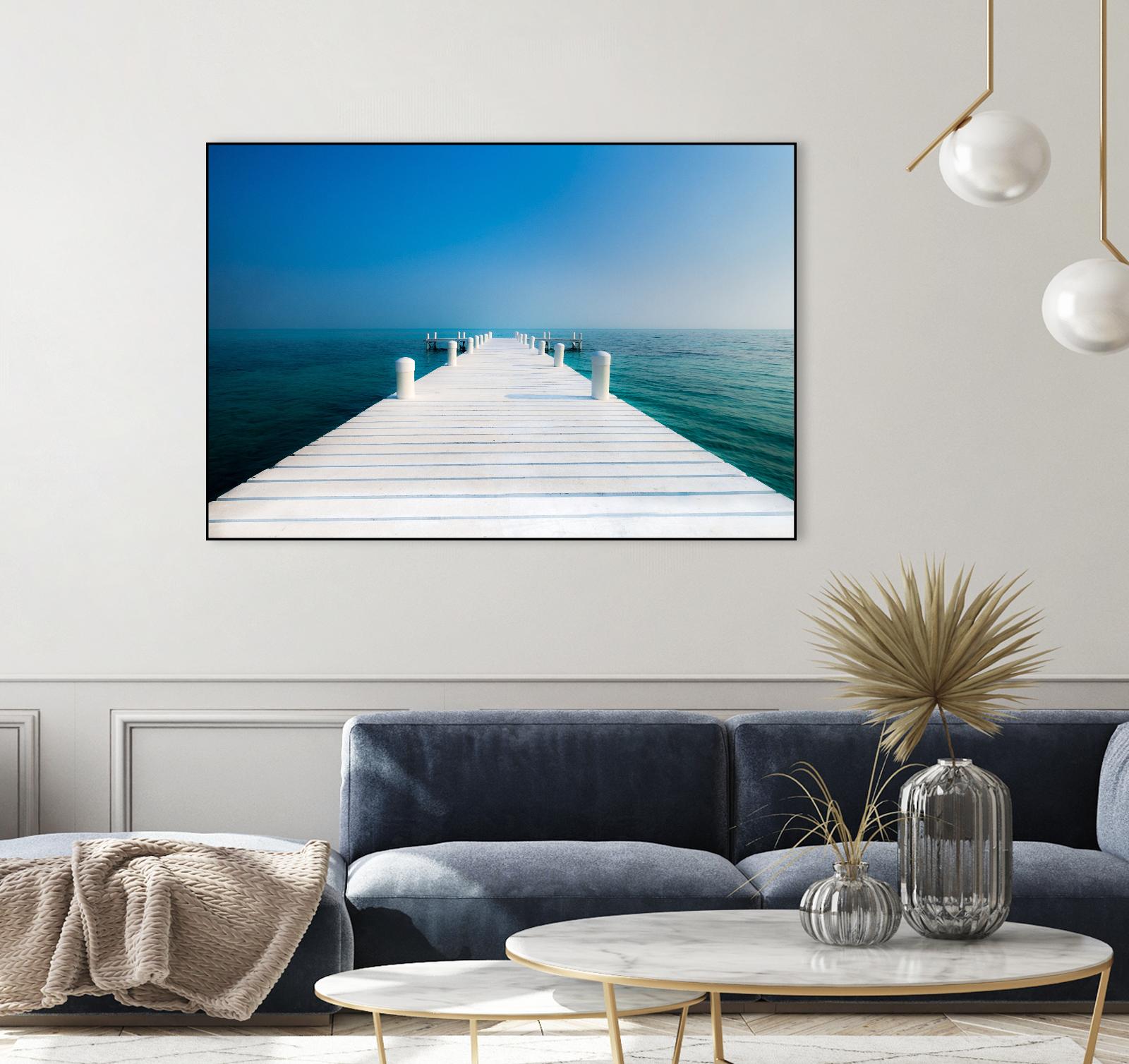 The Pier by Vladimir Kostka on GIANT ART - multicolor photography; coastal; landscapes