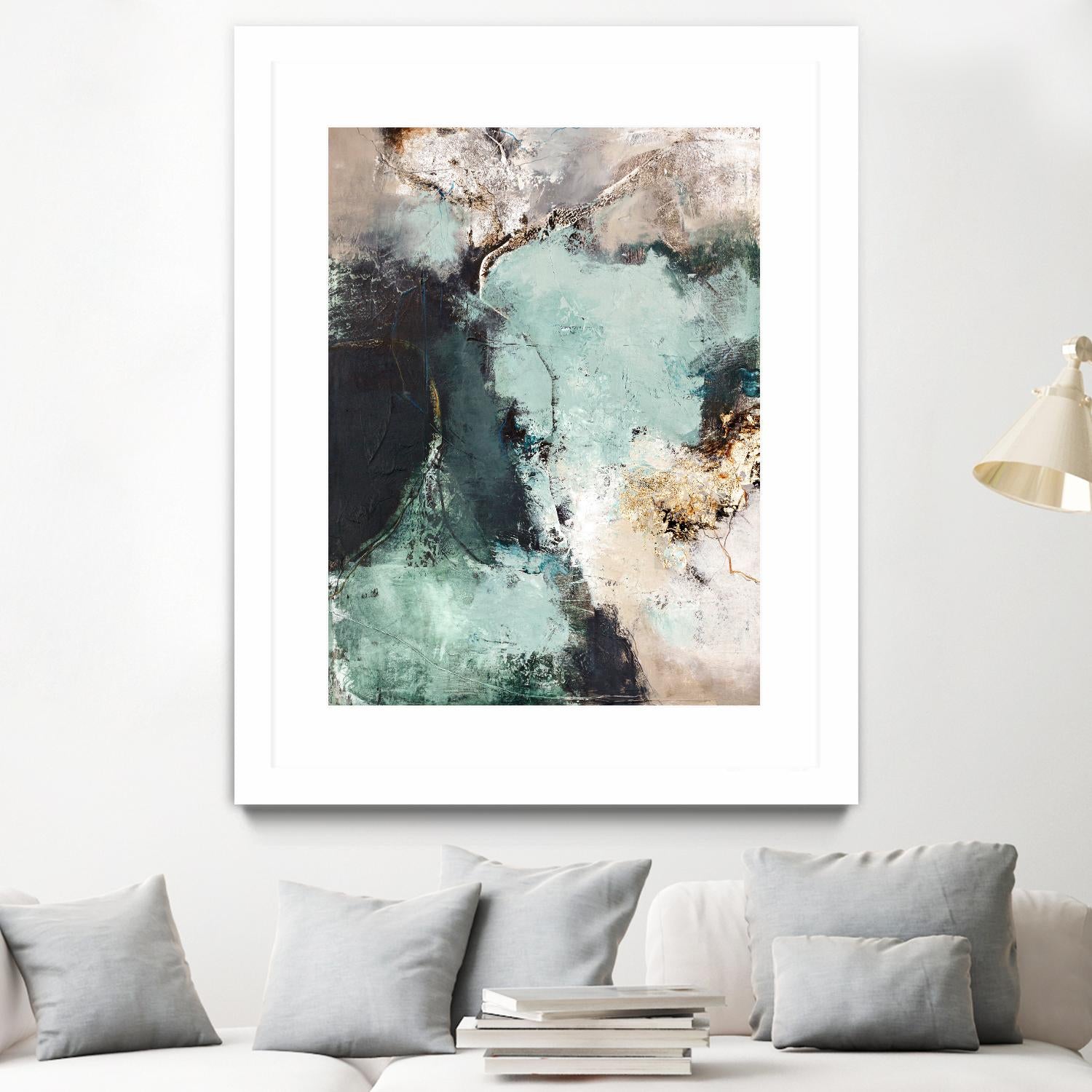 Great Green by Design Fabrikken on GIANT ART - orange abstracts