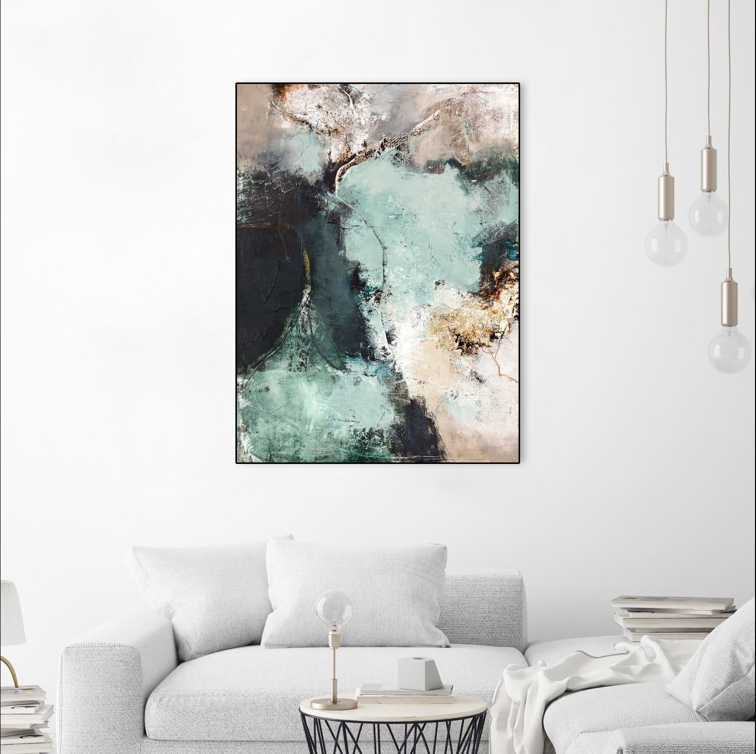 Great Green by Design Fabrikken on GIANT ART - multi abstracts