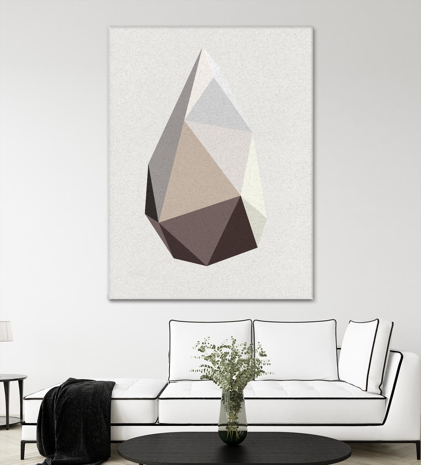Rock 1 by Design Fabrikken on GIANT ART - brown abstracts, contemporary