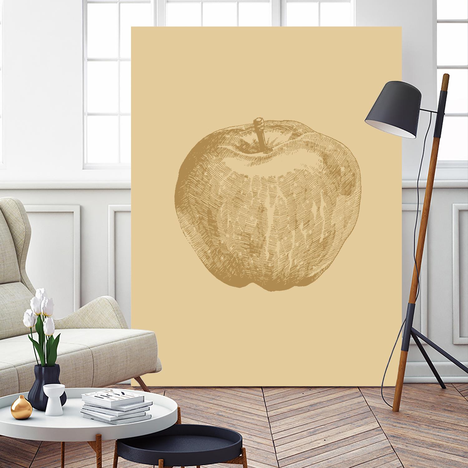 Botanica 4 by Design Fabrikken on GIANT ART - yellow floral/still life, botanical, fruit