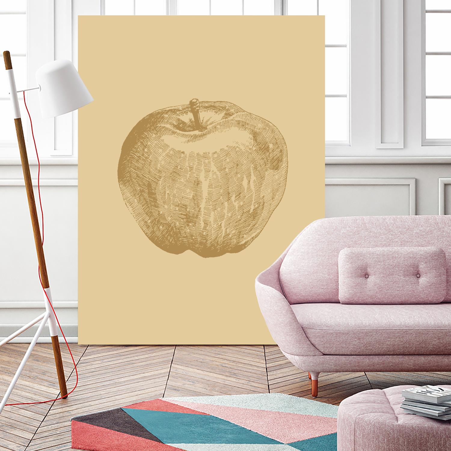 Botanica 4 by Design Fabrikken on GIANT ART - yellow floral/still life, botanical, fruit