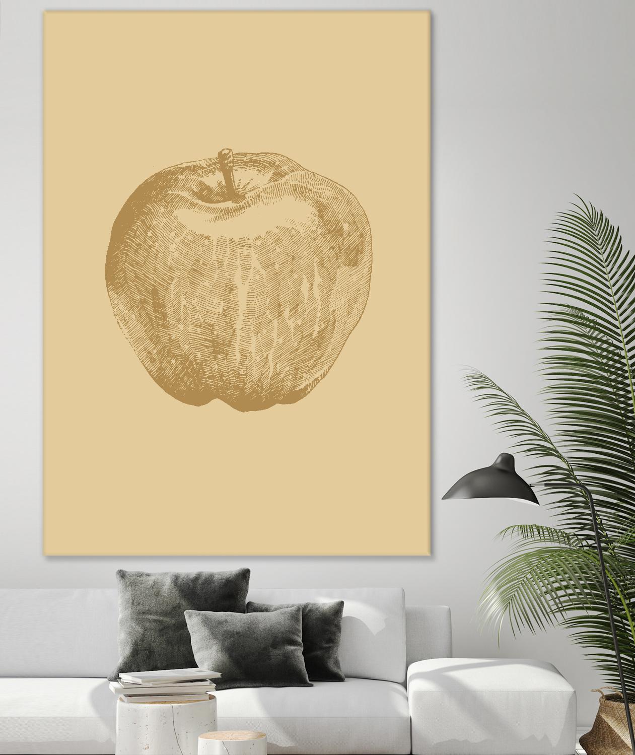 Botanica 4 by Design Fabrikken on GIANT ART - yellow floral/still life, botanical, fruit