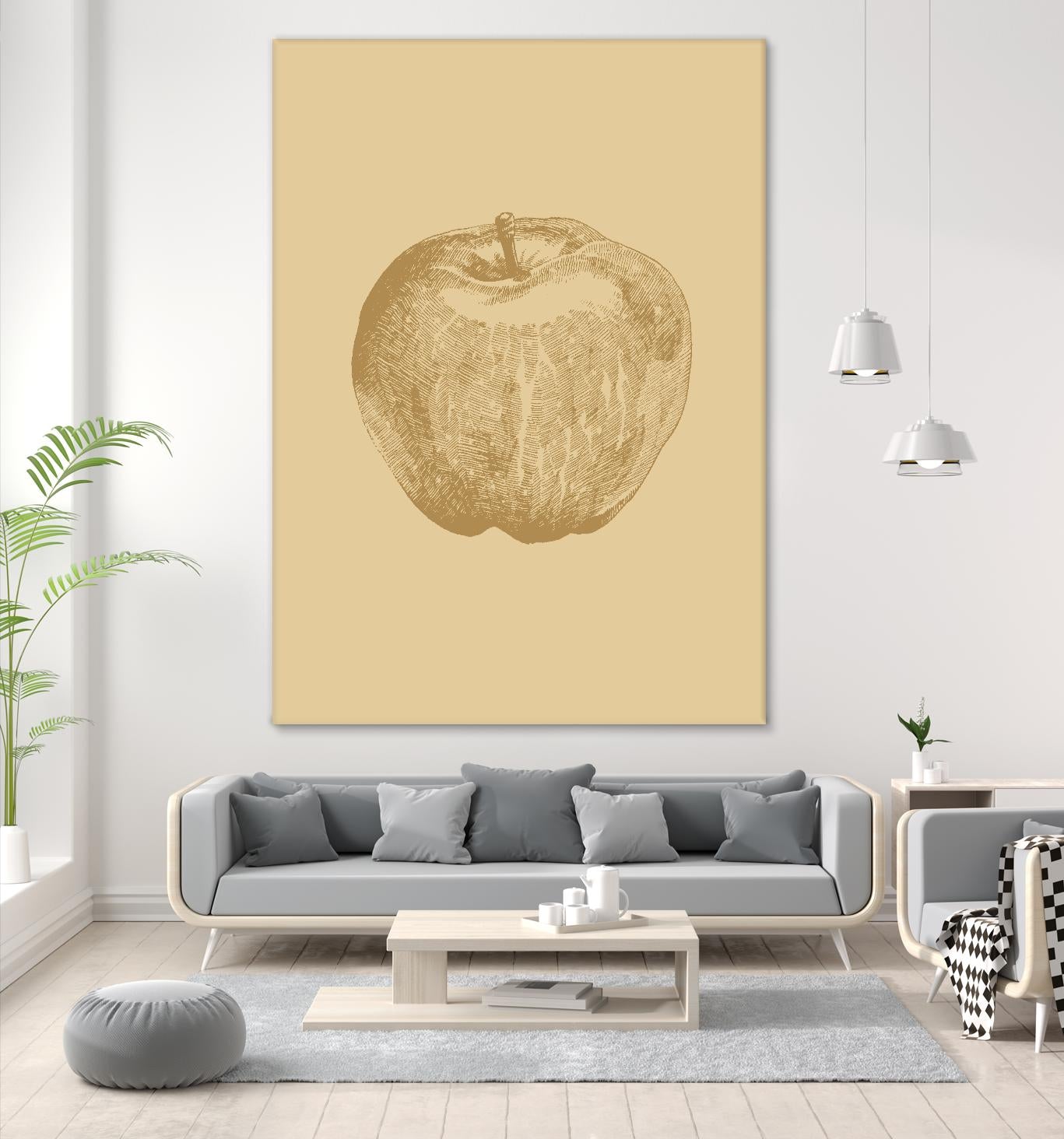 Botanica 4 by Design Fabrikken on GIANT ART - yellow floral/still life, botanical, fruit