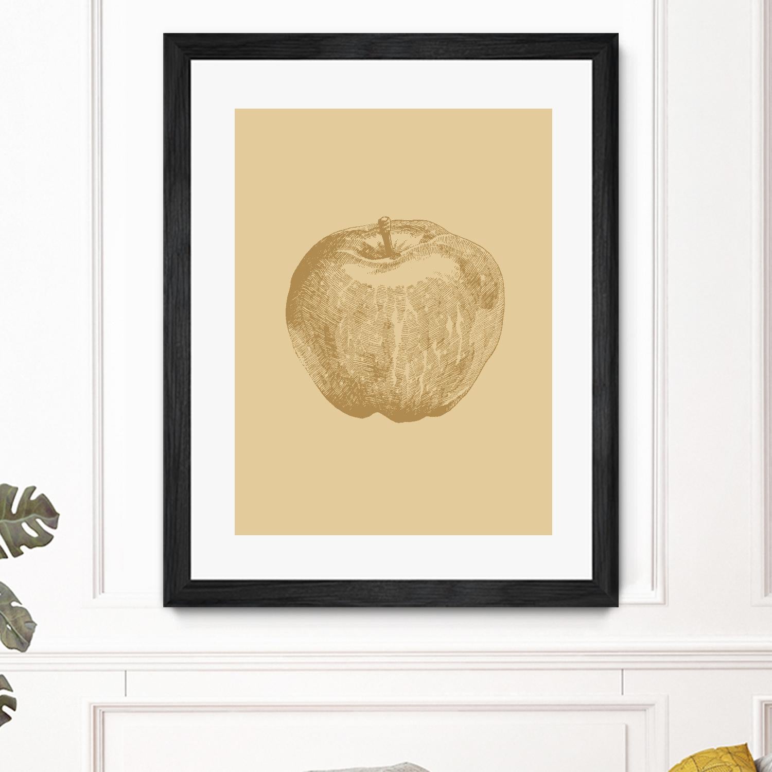 Botanica 4 by Design Fabrikken on GIANT ART - yellow floral/still life, botanical, fruit