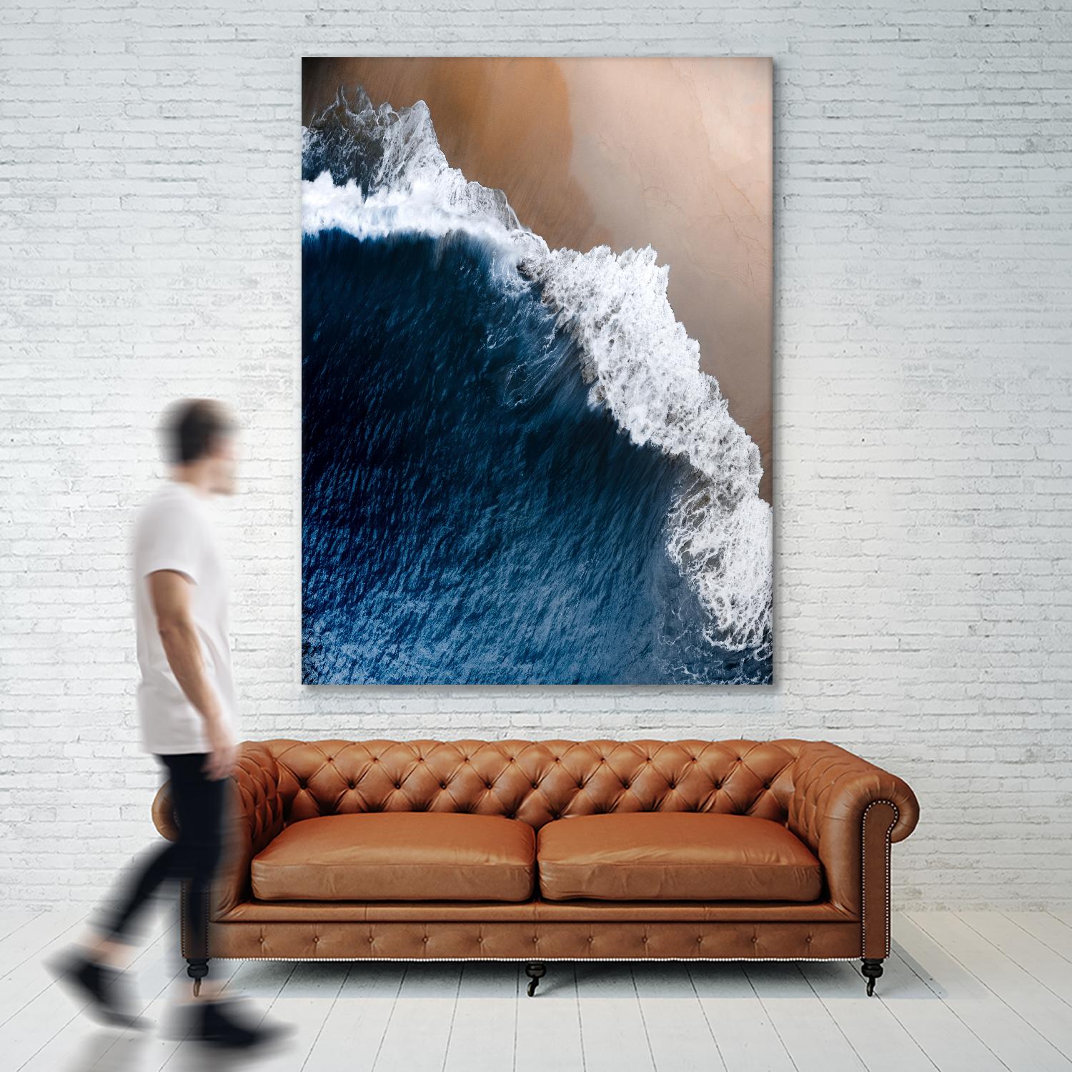 From Above 8 by Design Fabrikken on GIANT ART - multi coastal, landscapes, photography, beaches, ocean, waves