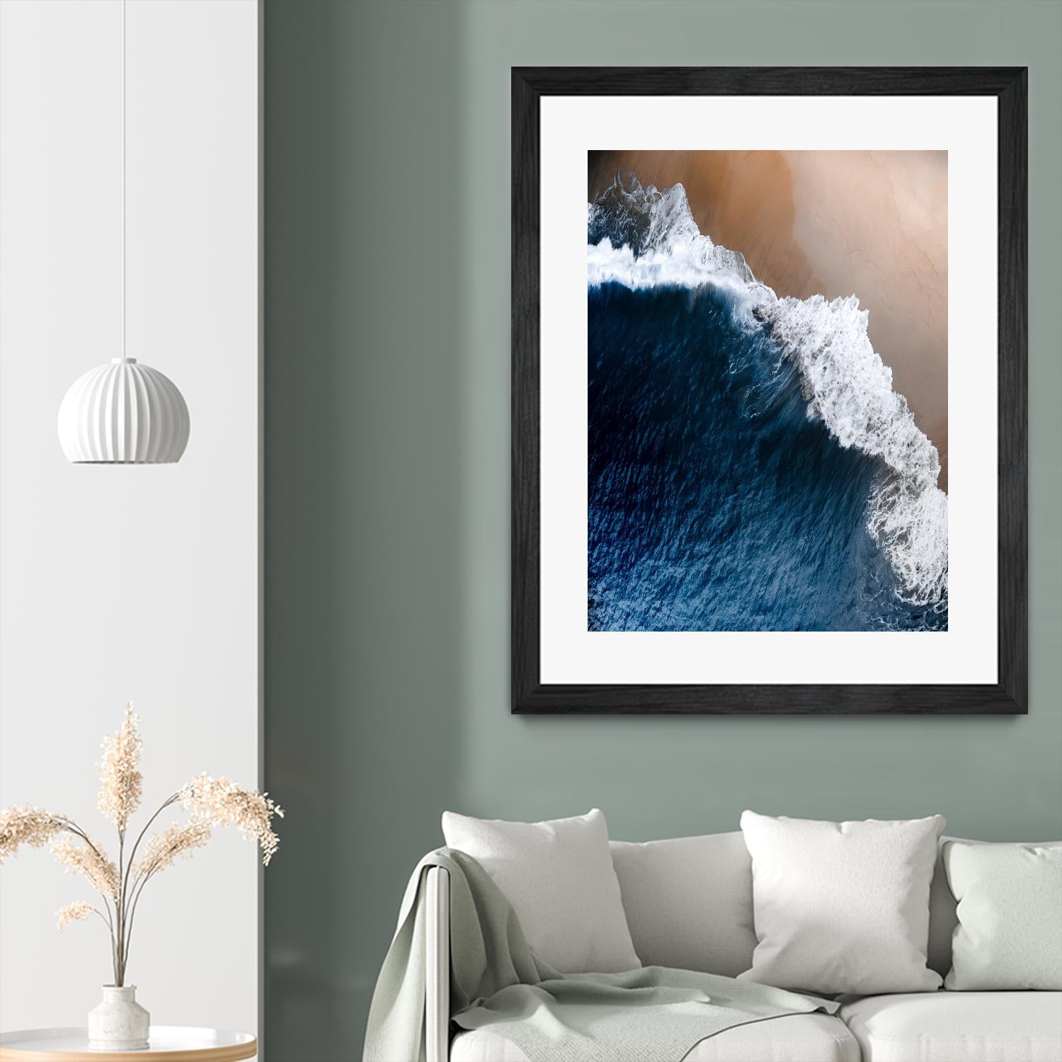 From Above 8 by Design Fabrikken on GIANT ART - multi coastal, landscapes, photography, beaches, ocean, waves