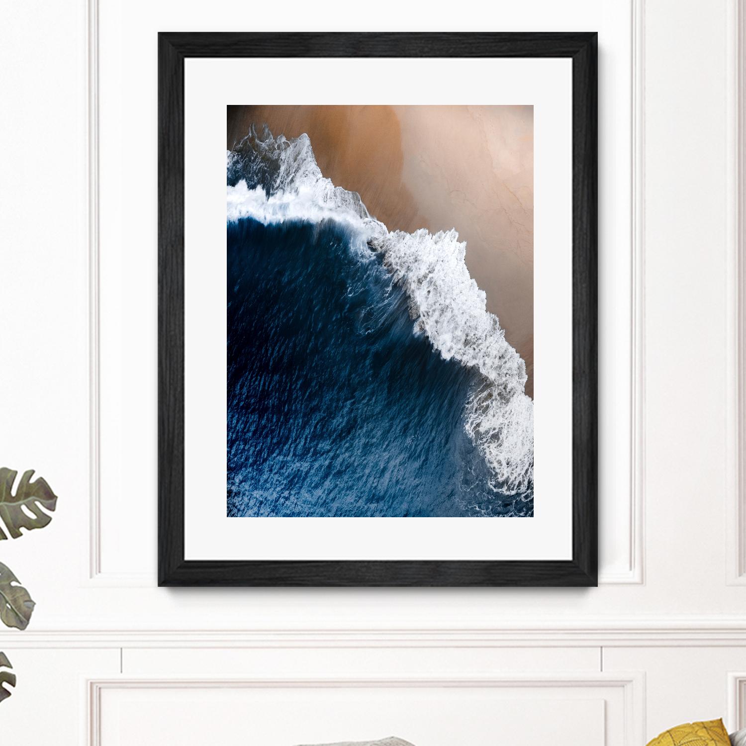 From Above 8 by Design Fabrikken on GIANT ART - multi coastal, landscapes, photography, beaches, ocean, waves