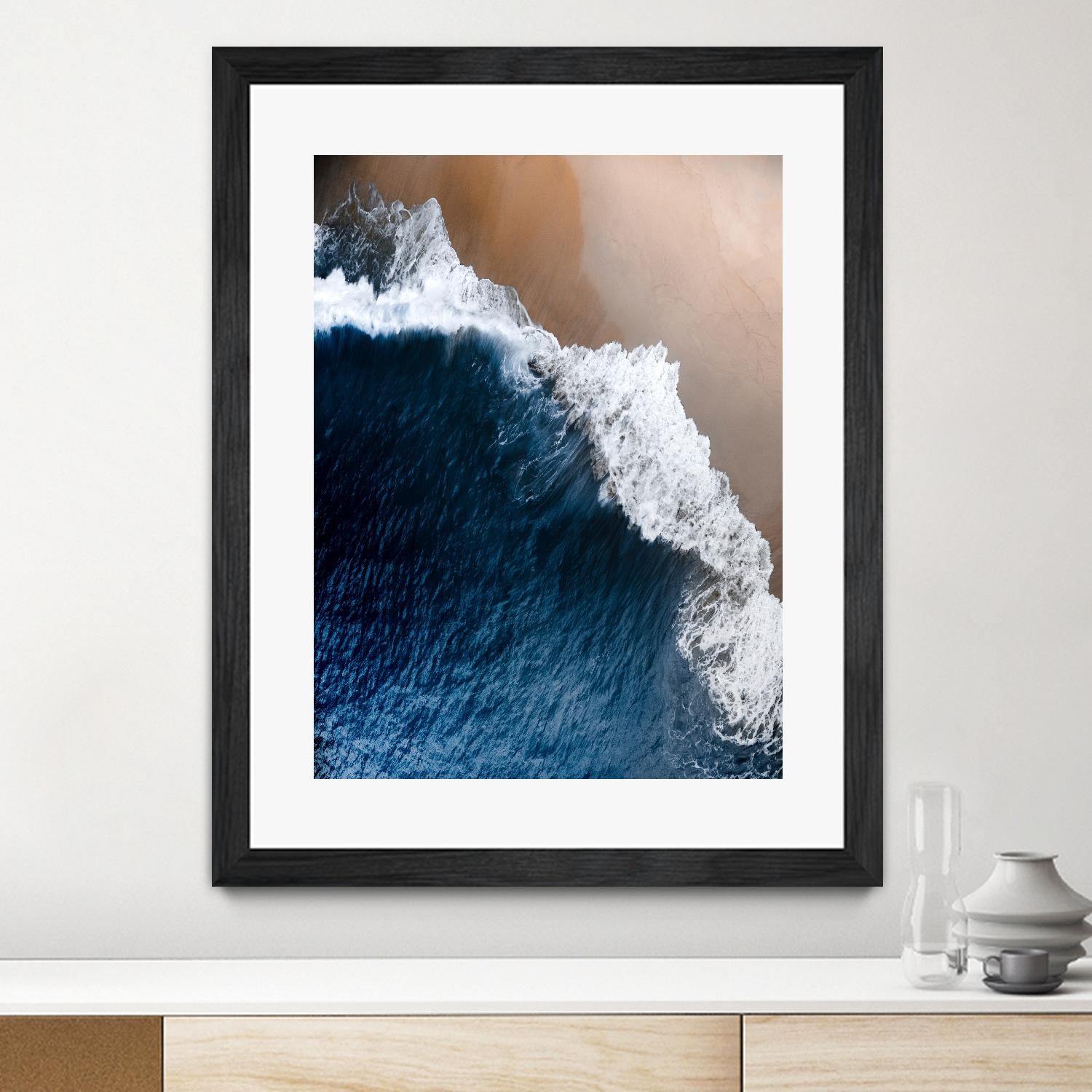 From Above 8 by Design Fabrikken on GIANT ART - multi coastal, landscapes, photography, beaches, ocean, waves