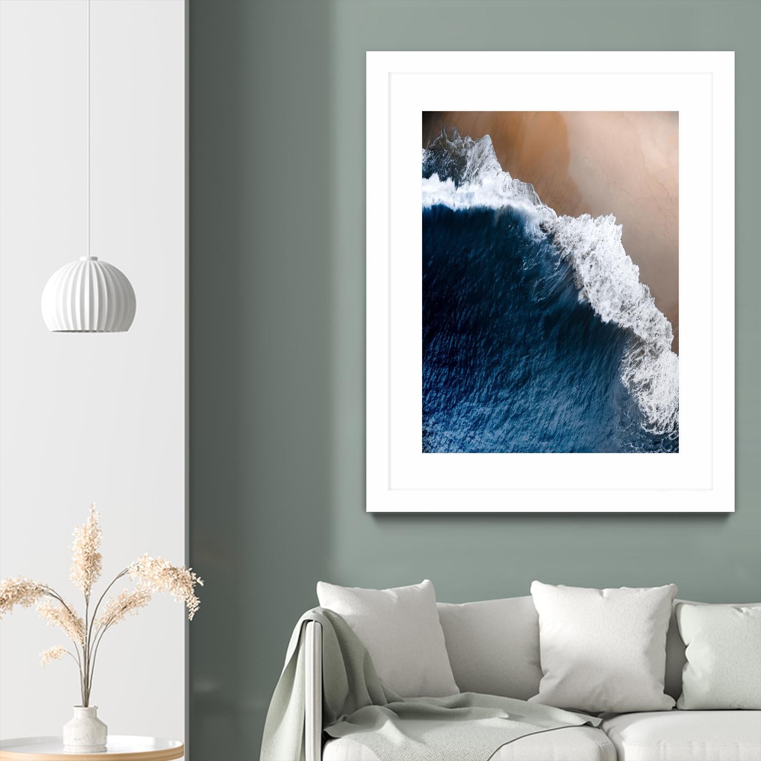 From Above 8 by Design Fabrikken on GIANT ART - multi coastal, landscapes, photography, beaches, ocean, waves