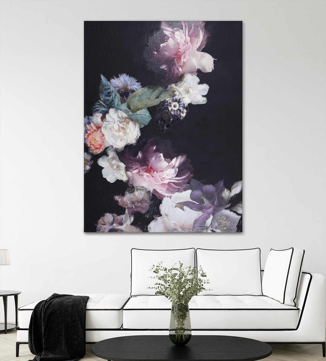 Purple Blossom 1 by Design Fabrikken on GIANT ART - pink flowers flowers