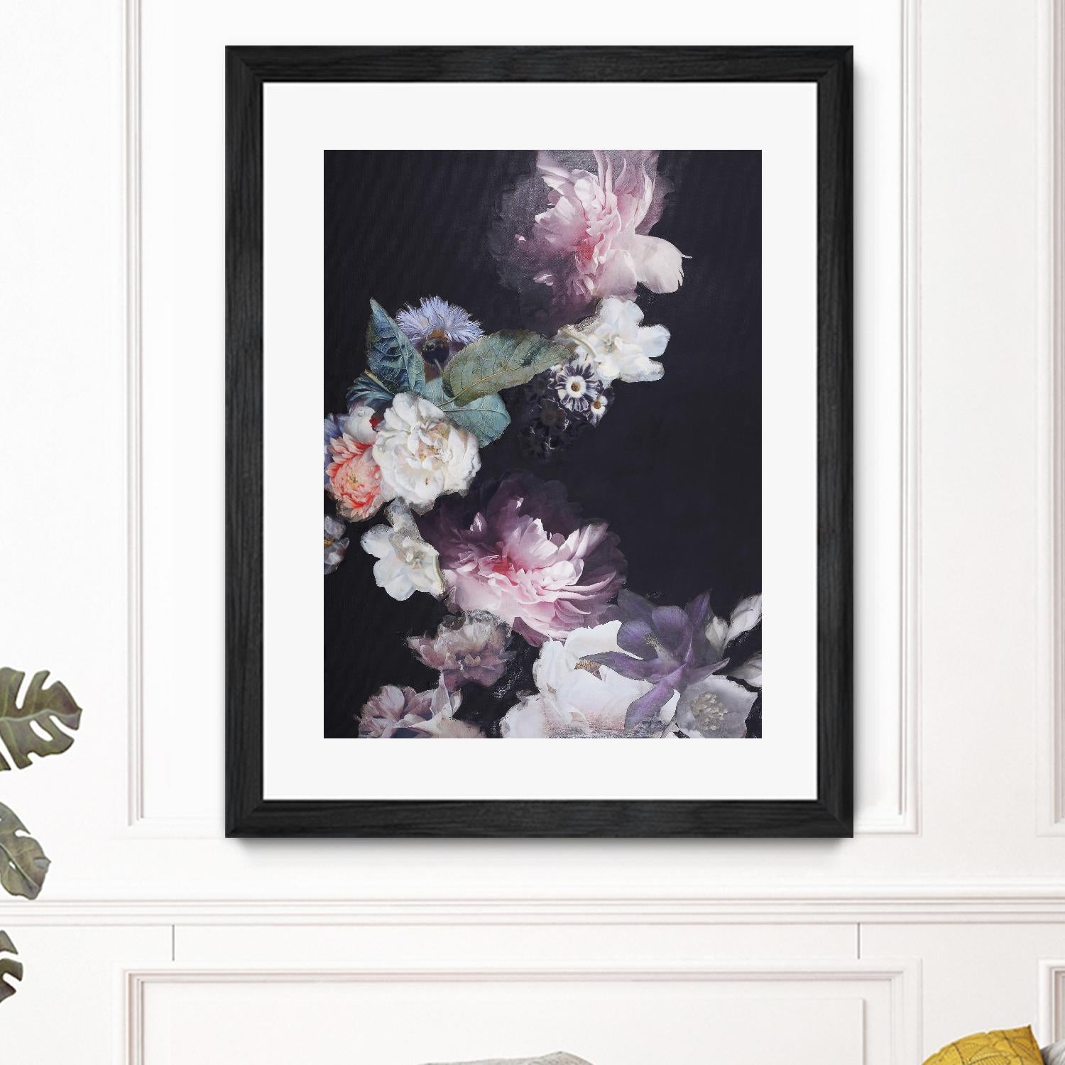 Purple Blossom 1 by Design Fabrikken on GIANT ART - pink flowers flowers