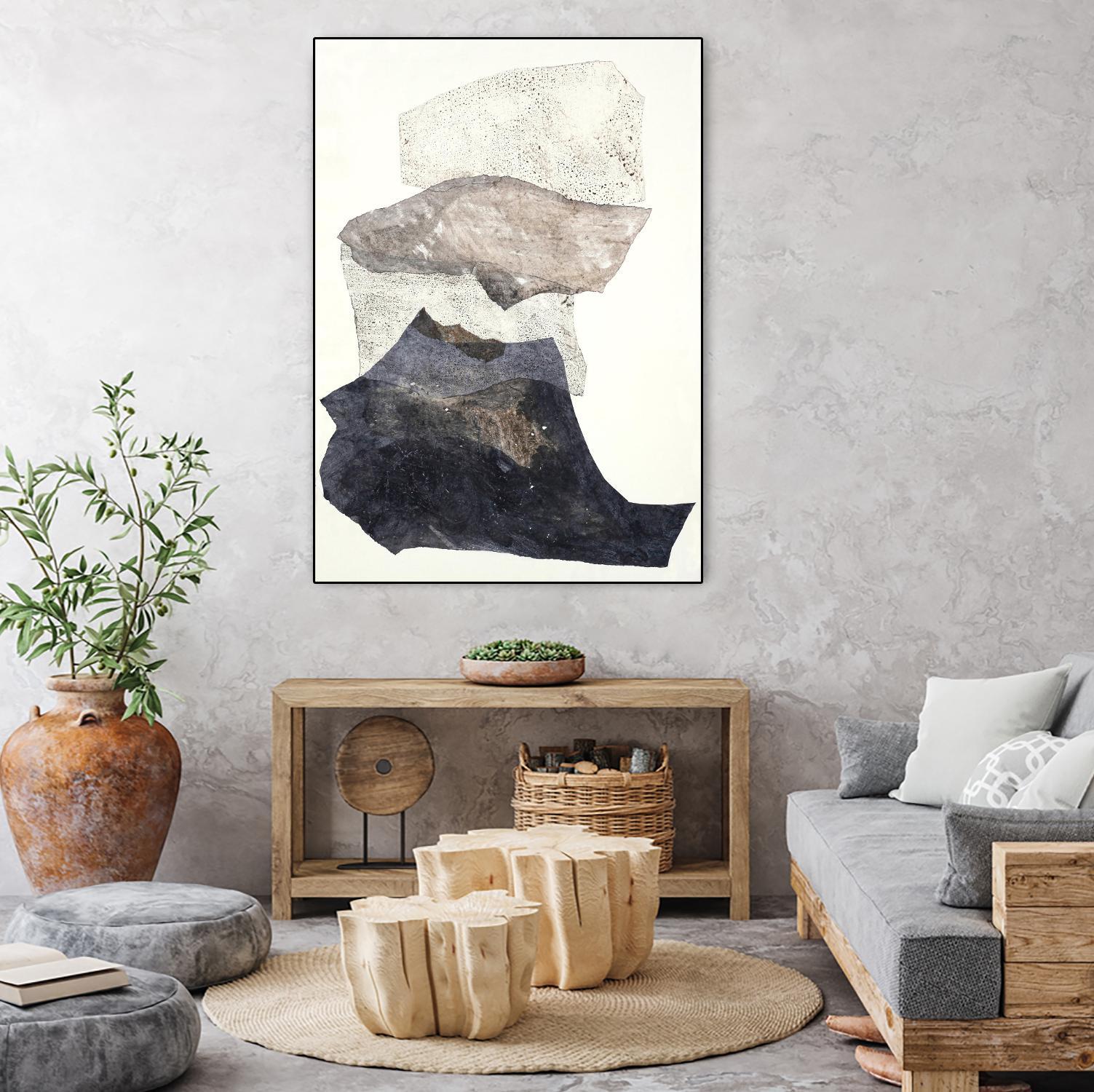 Organza 3 by Design Fabrikken on GIANT ART - multi abstracts, minimalist