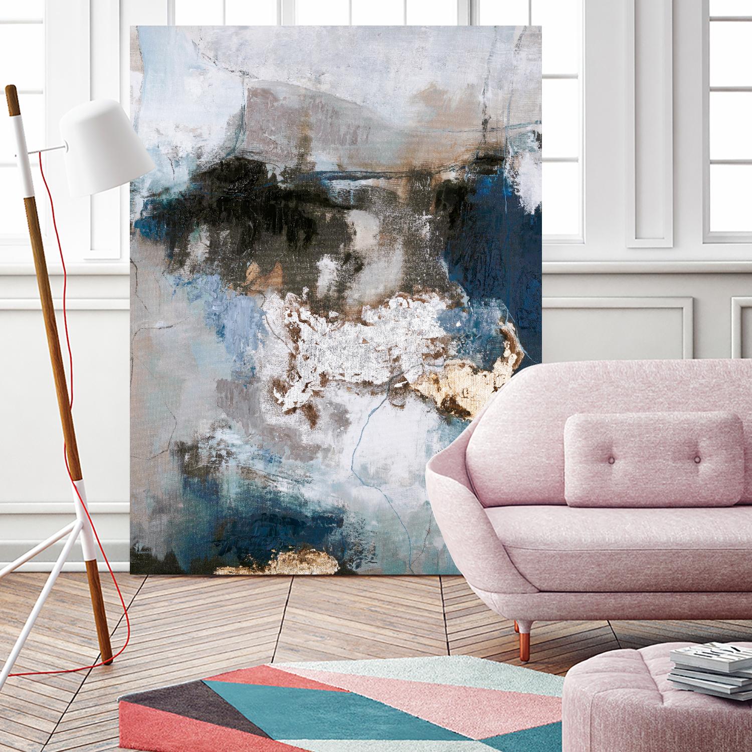 Waterfall by Design Fabrikken on GIANT ART - multi abstracts