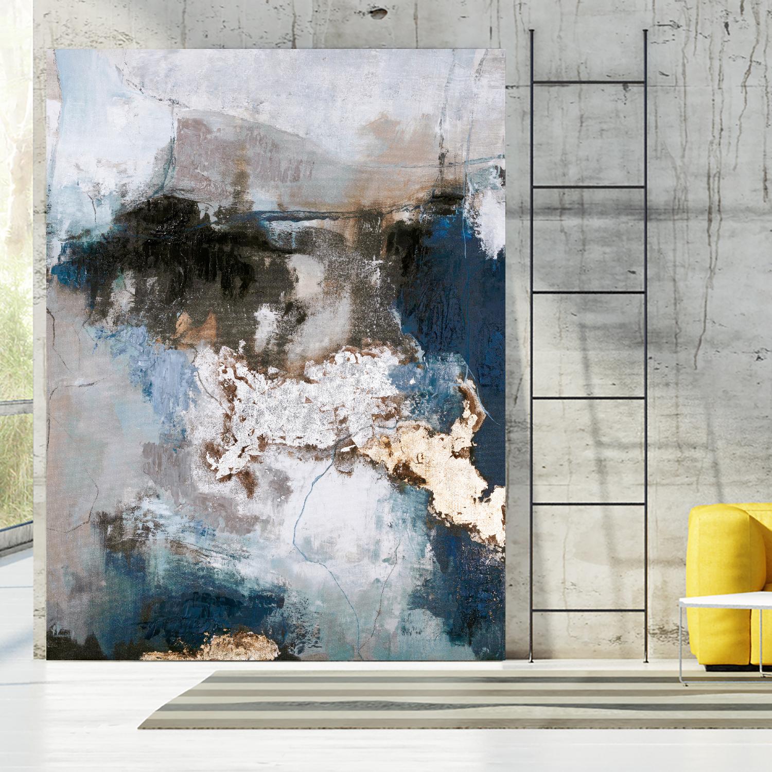 Waterfall by Design Fabrikken on GIANT ART - multi abstracts
