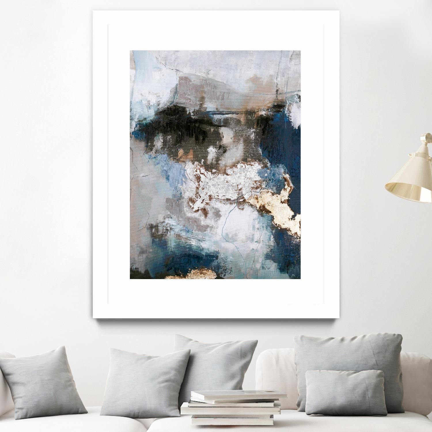 Waterfall by Design Fabrikken on GIANT ART - multi abstracts