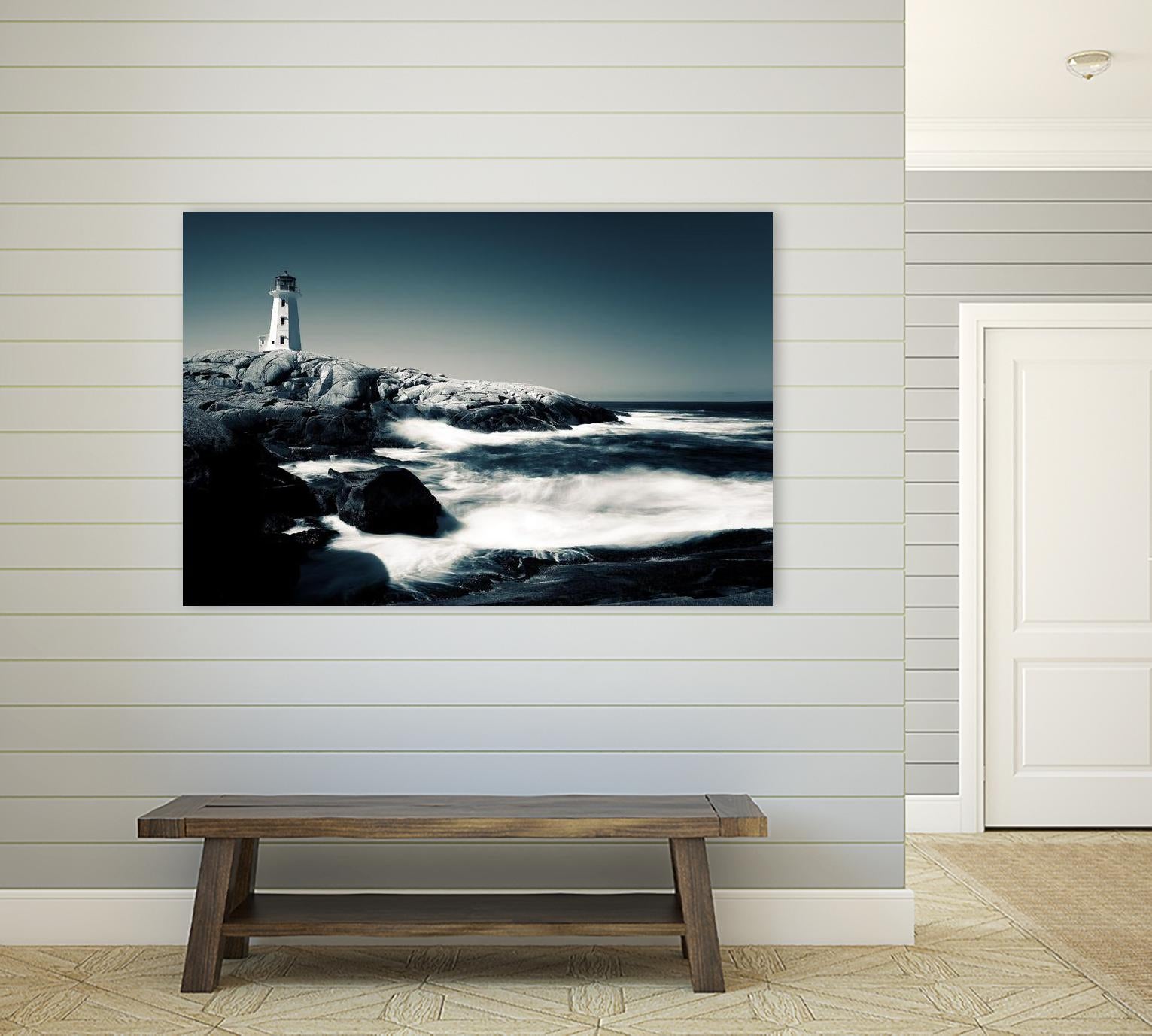 Lighthouse, Peggy’s Cove by David W. Pollard on GIANT ART - multicolor photography; coastal; landscapes