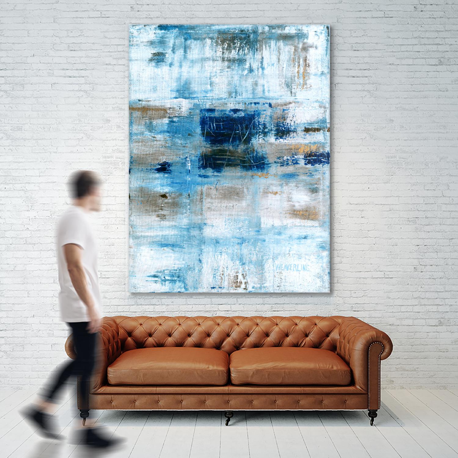Heaven by Julie Weaverling on GIANT ART - white abstract