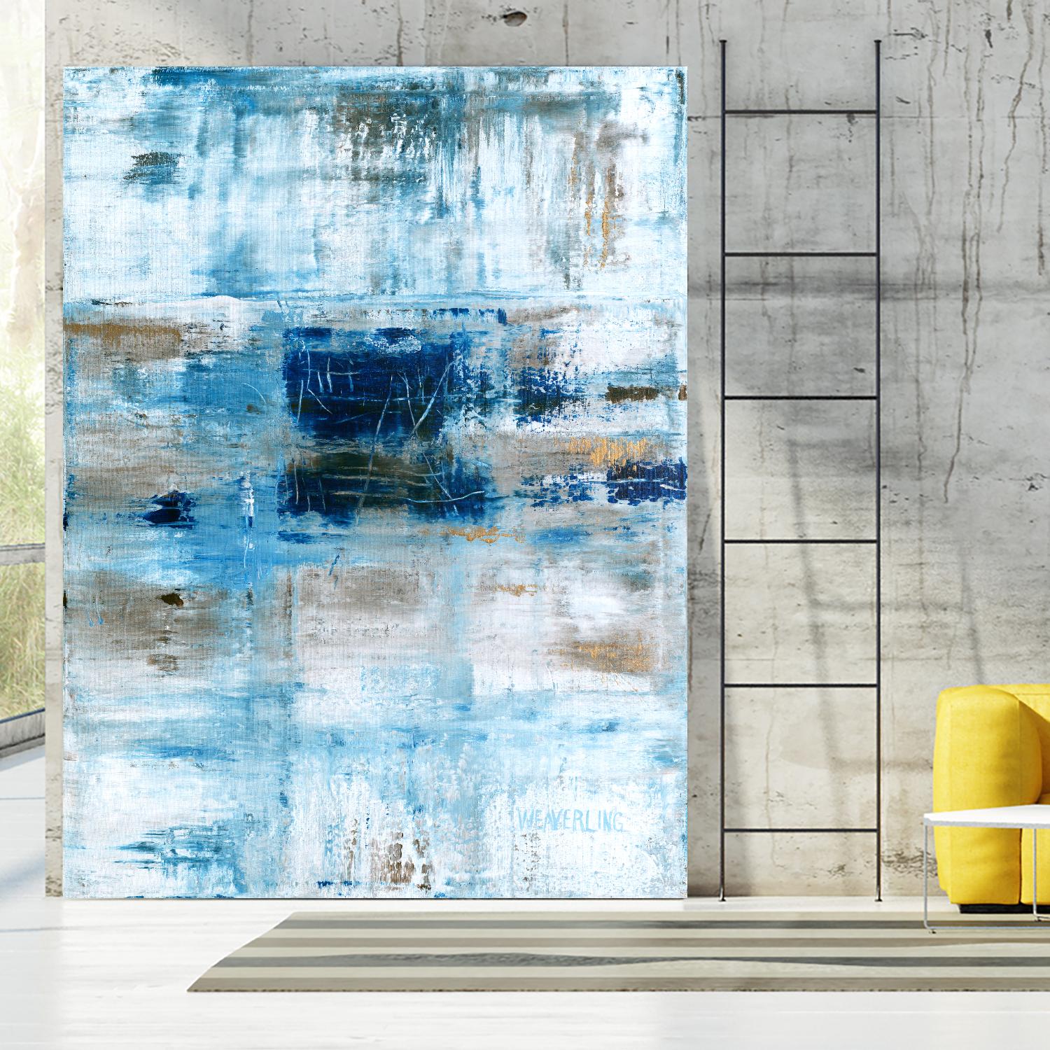 Heaven by Julie Weaverling on GIANT ART - white abstract