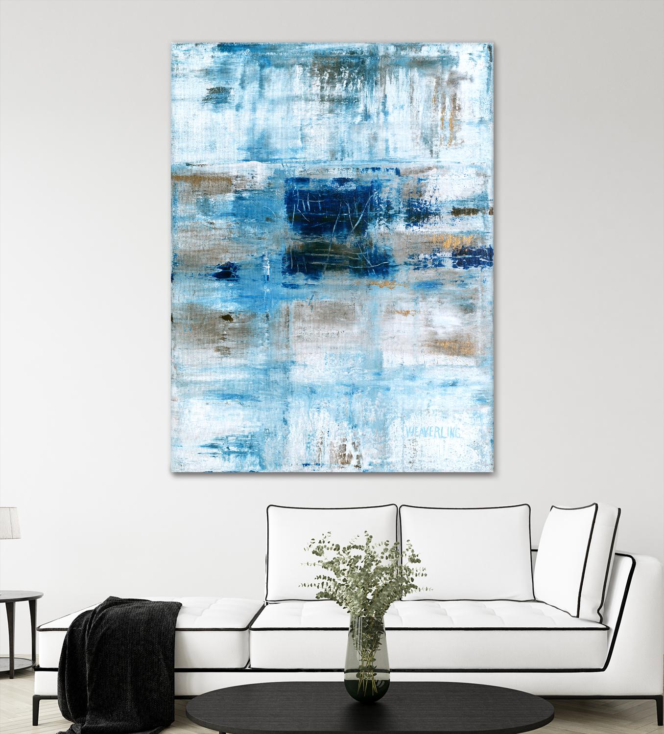 Heaven by Julie Weaverling on GIANT ART - white abstract